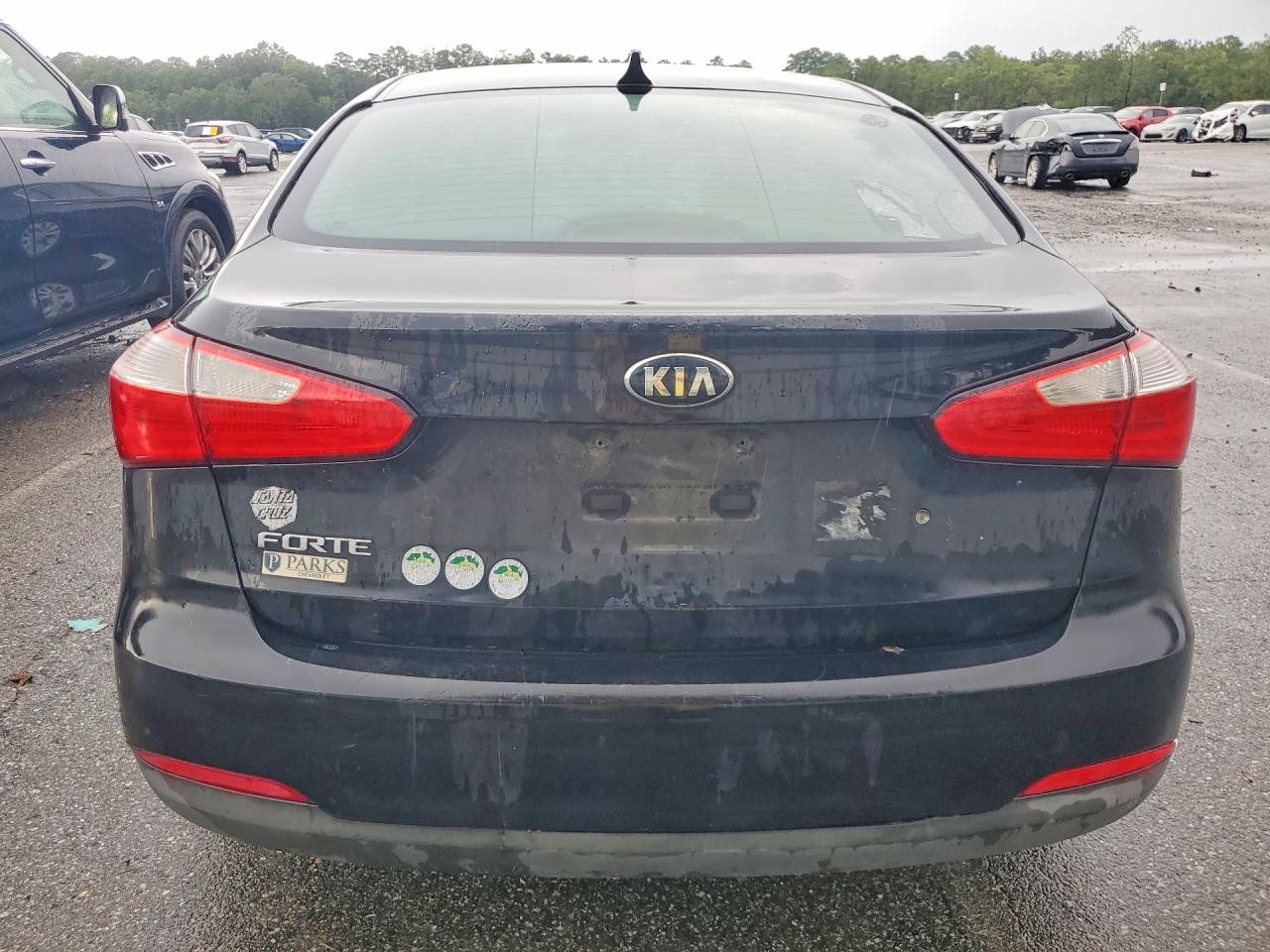 2015 Kia Forte Lx Black vin: KNAFK4A67F5378114