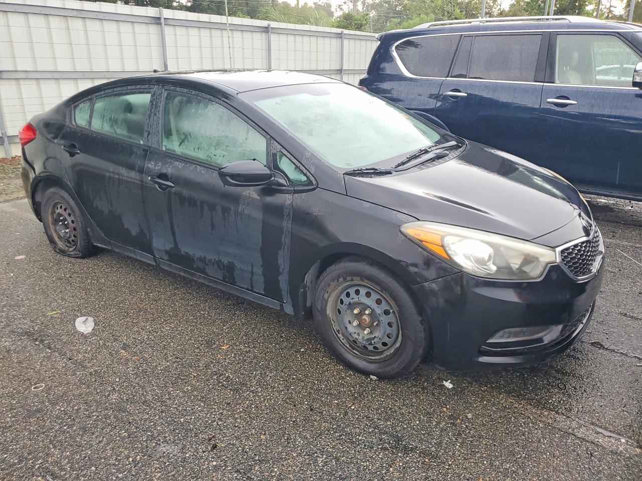 2015 Kia Forte Lx Black vin: KNAFK4A67F5378114