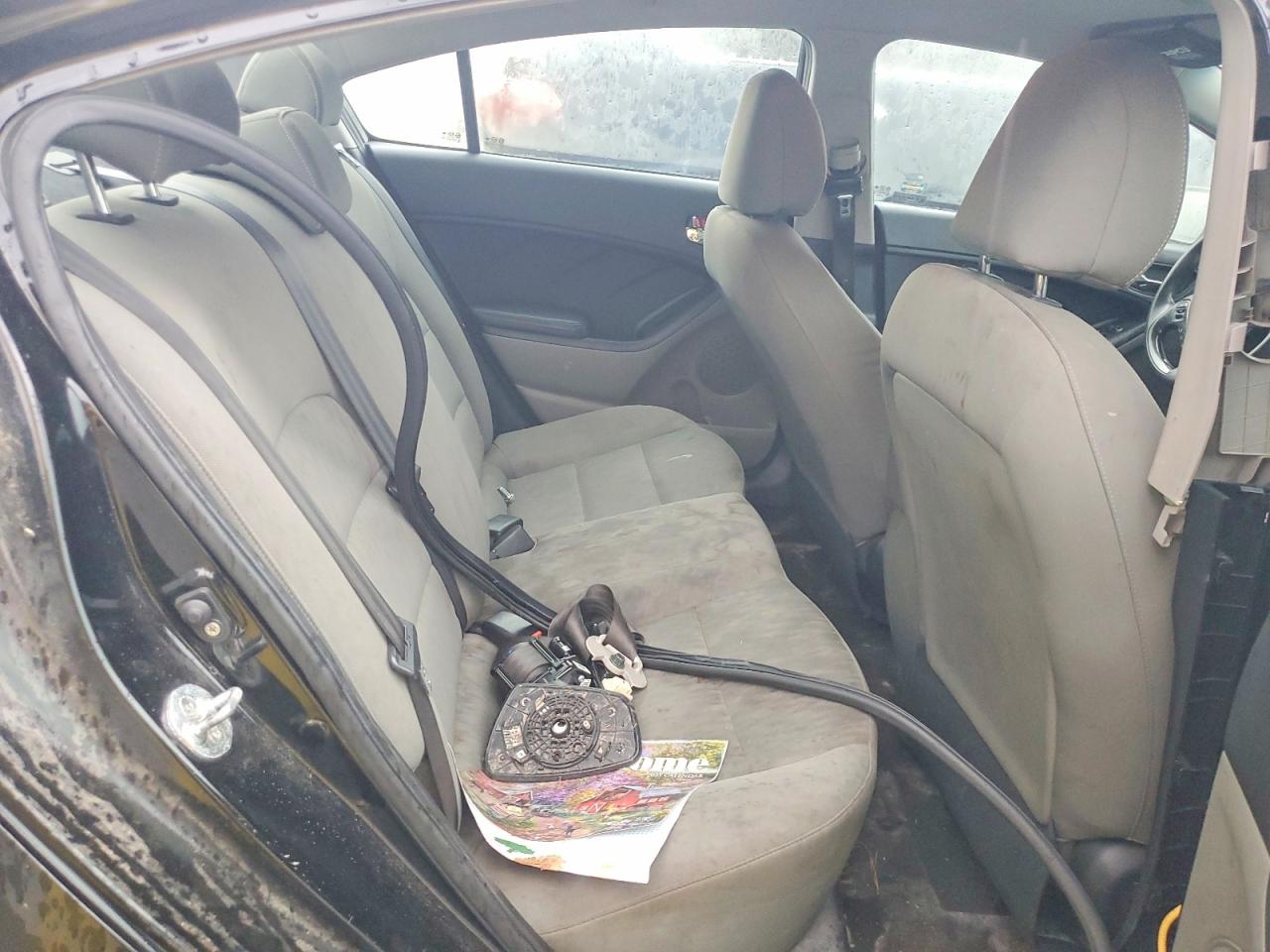 2015 Kia Forte Lx Black vin: KNAFK4A67F5378114