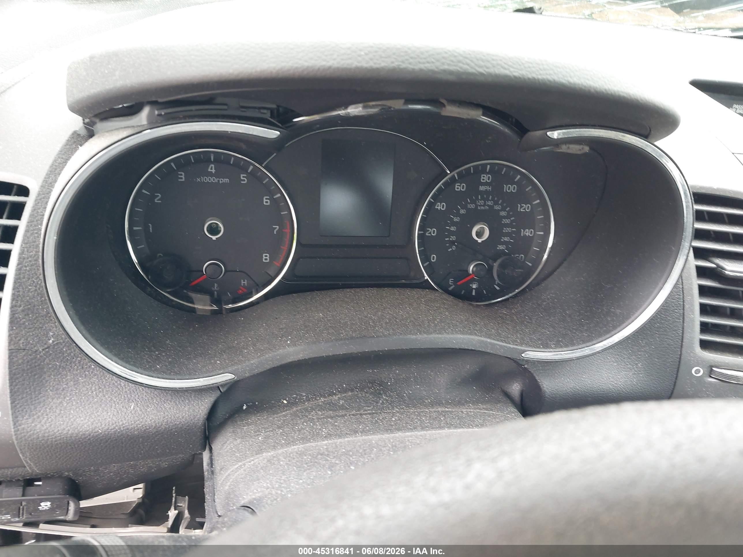 2015 Kia Forte Lx Black vin: KNAFK4A67F5423441