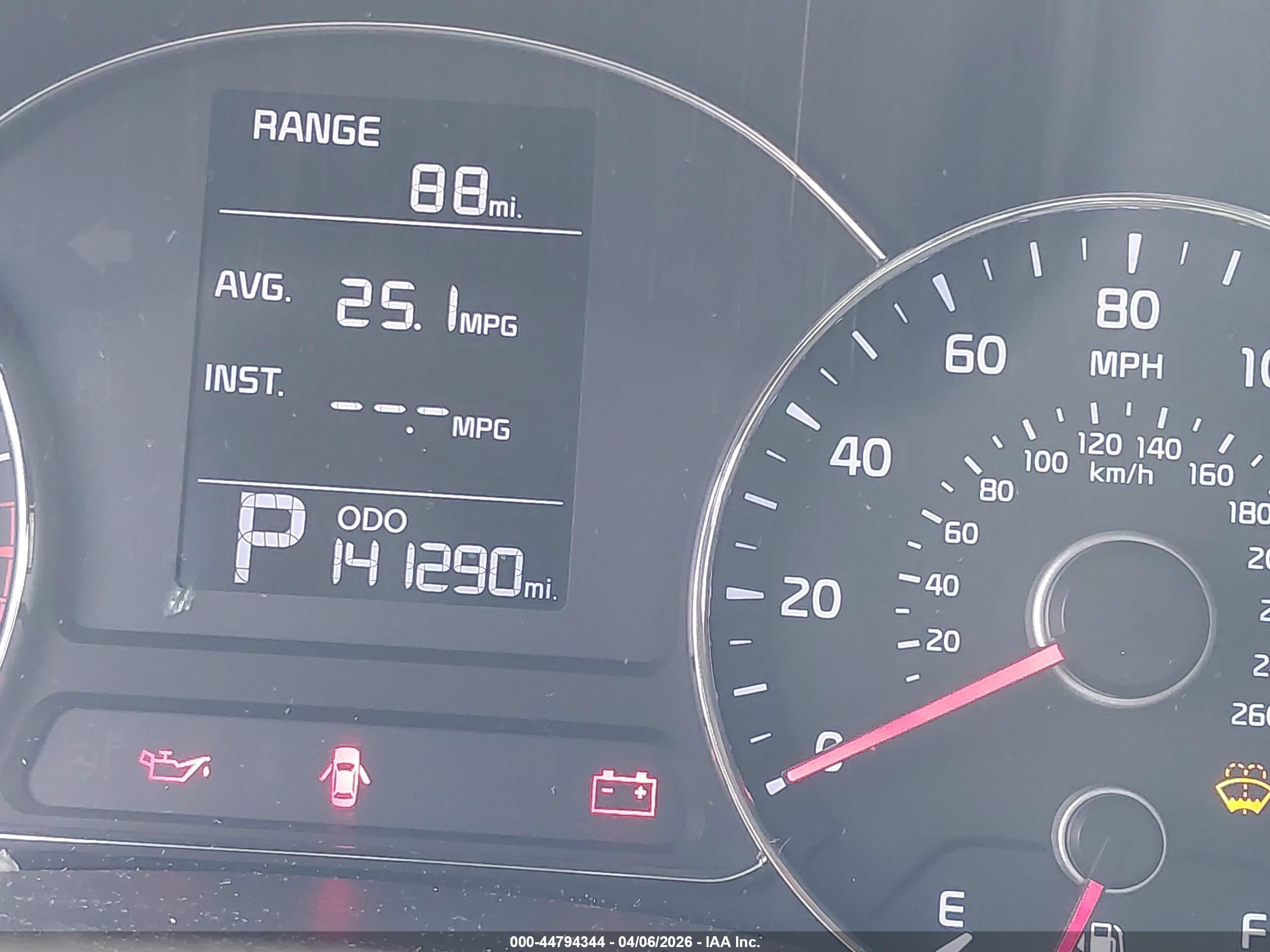 2016 Kia Forte Lx Blue vin: KNAFK4A67G5564169