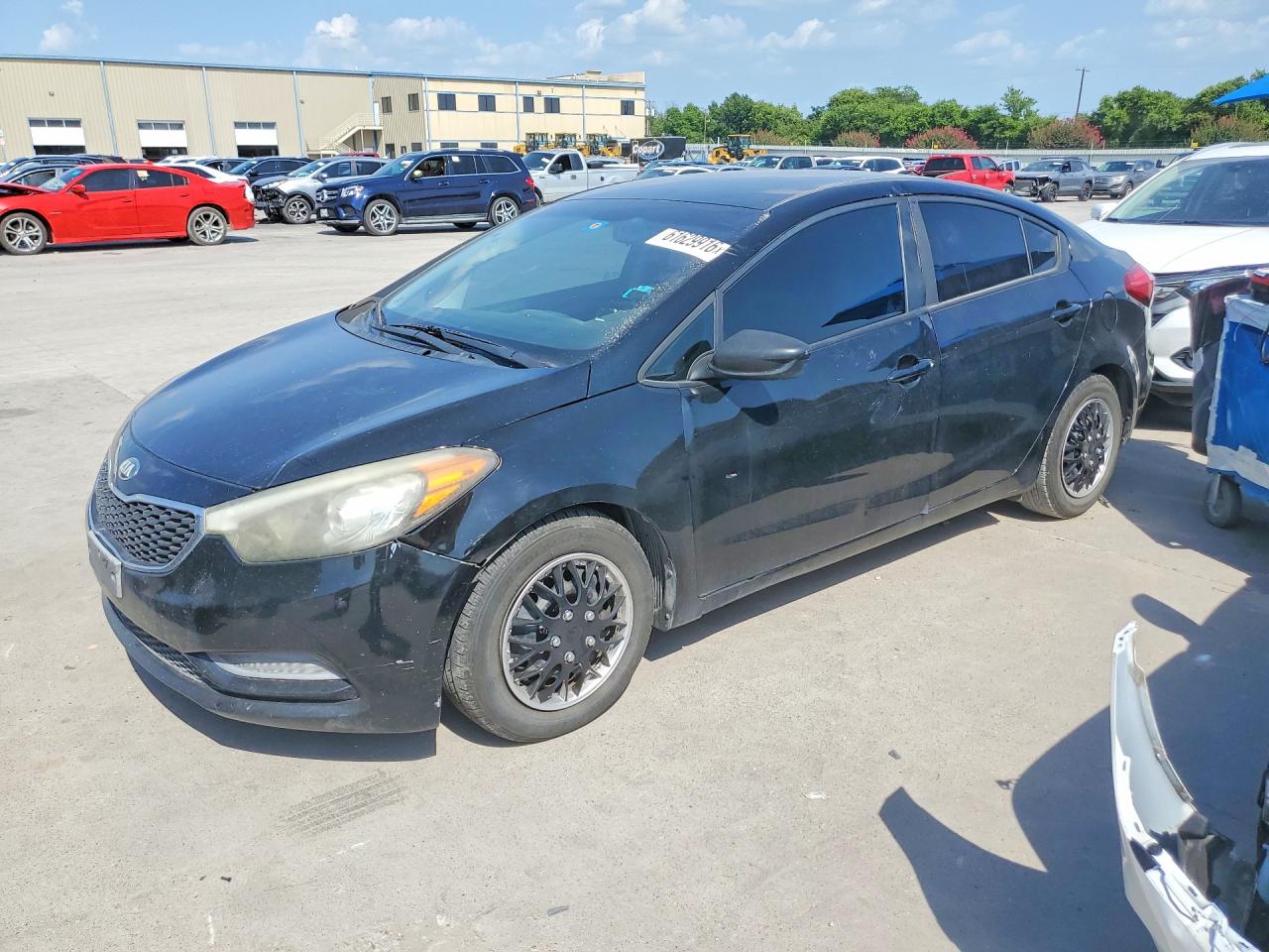 2016 Kia Forte Lx Black vin: KNAFK4A67G5572157