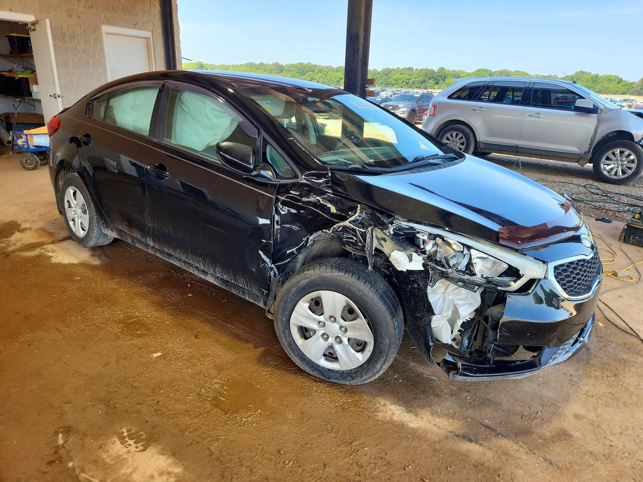 2015 Kia Forte Lx Black vin: KNAFK4A68F5313594