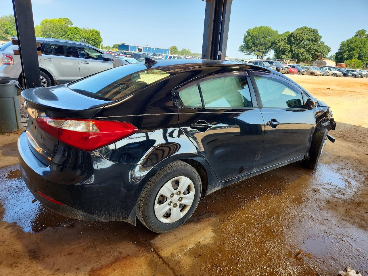 2015 Kia Forte Lx Black vin: KNAFK4A68F5313594