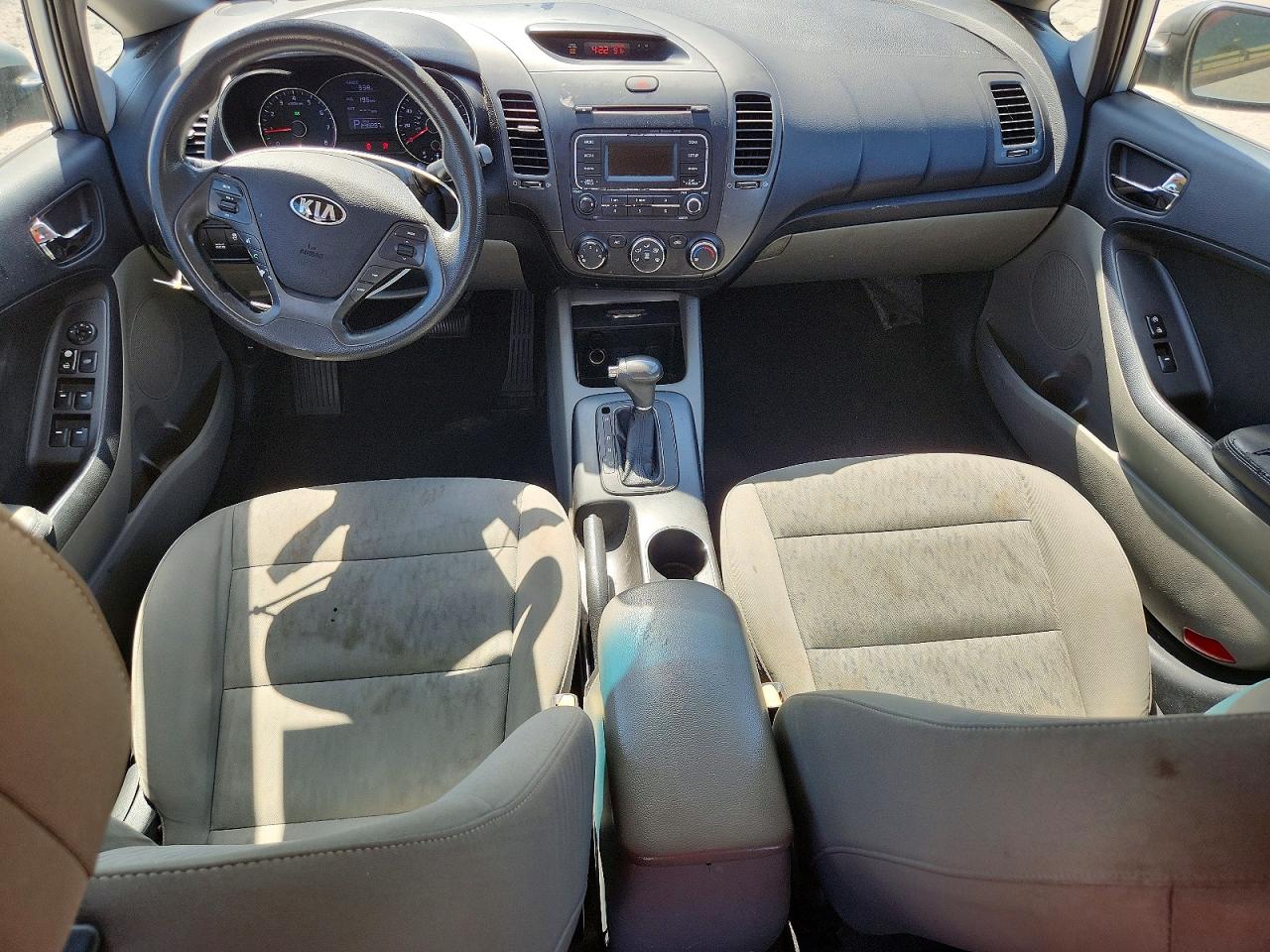 2015 Kia Forte Lx Silver vin: KNAFK4A68F5343274