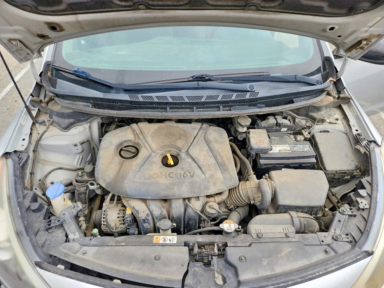 2015 Kia Forte Lx Серый vin: KNAFK4A68F5399439
