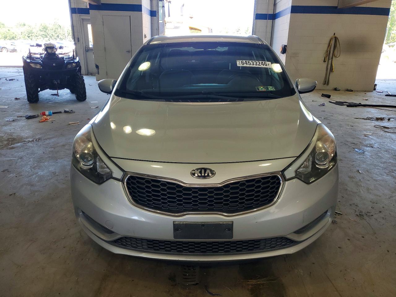 2015 Kia Forte Lx Silver vin: KNAFK4A68F5422069