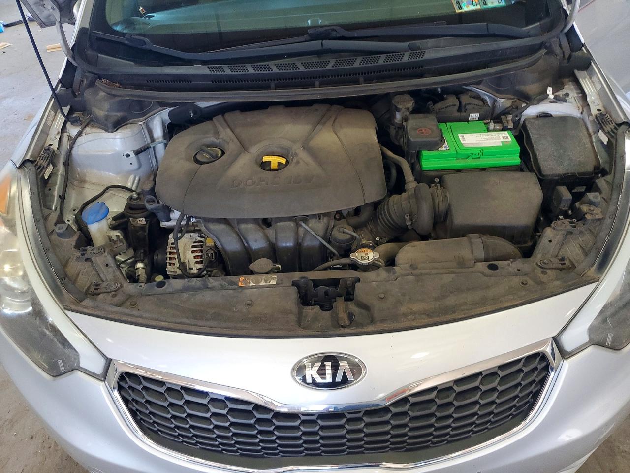 2015 Kia Forte Lx Silver vin: KNAFK4A68F5422069