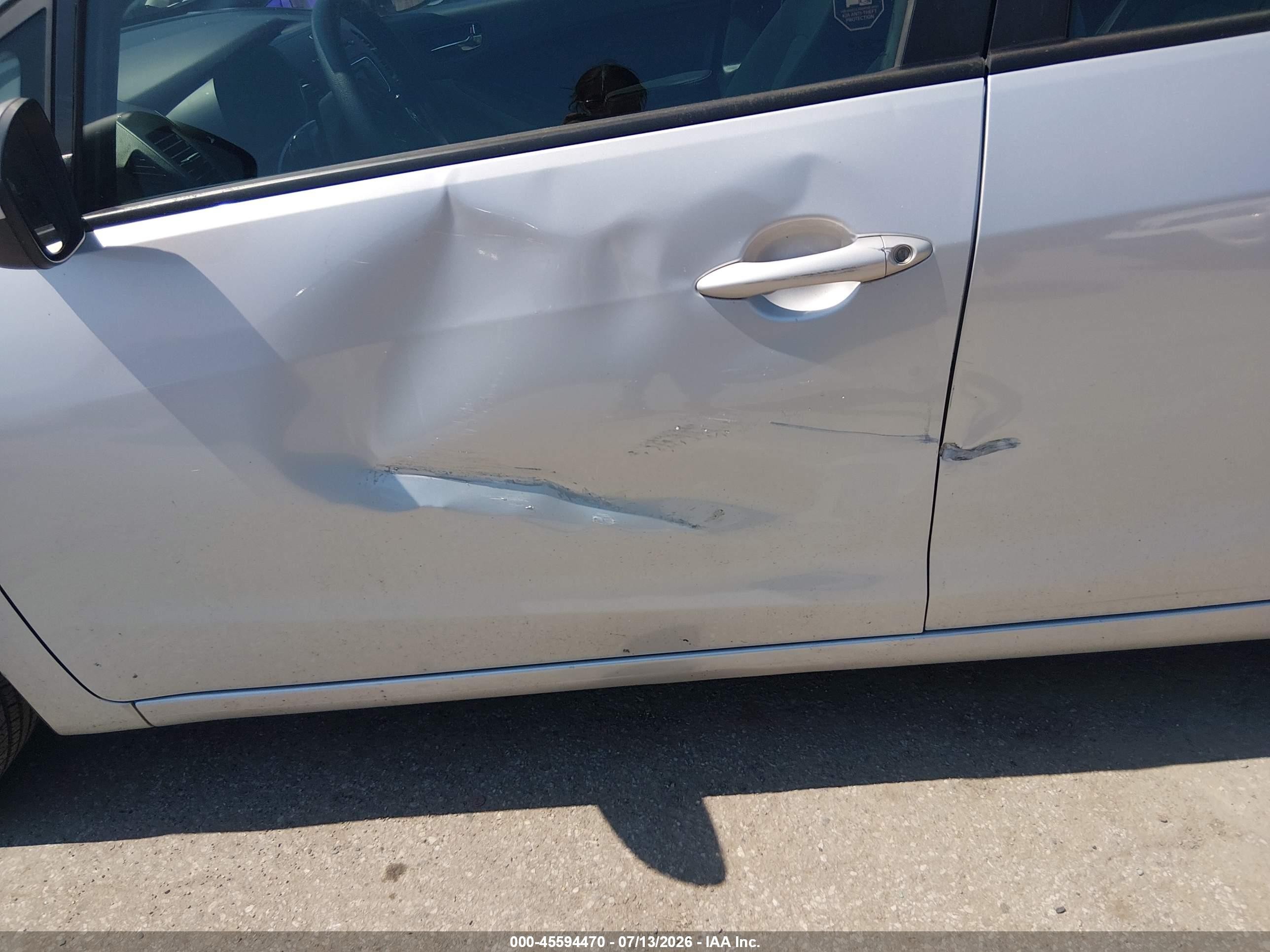 2015 Kia Forte Lx Silver vin: KNAFK4A68F5431497