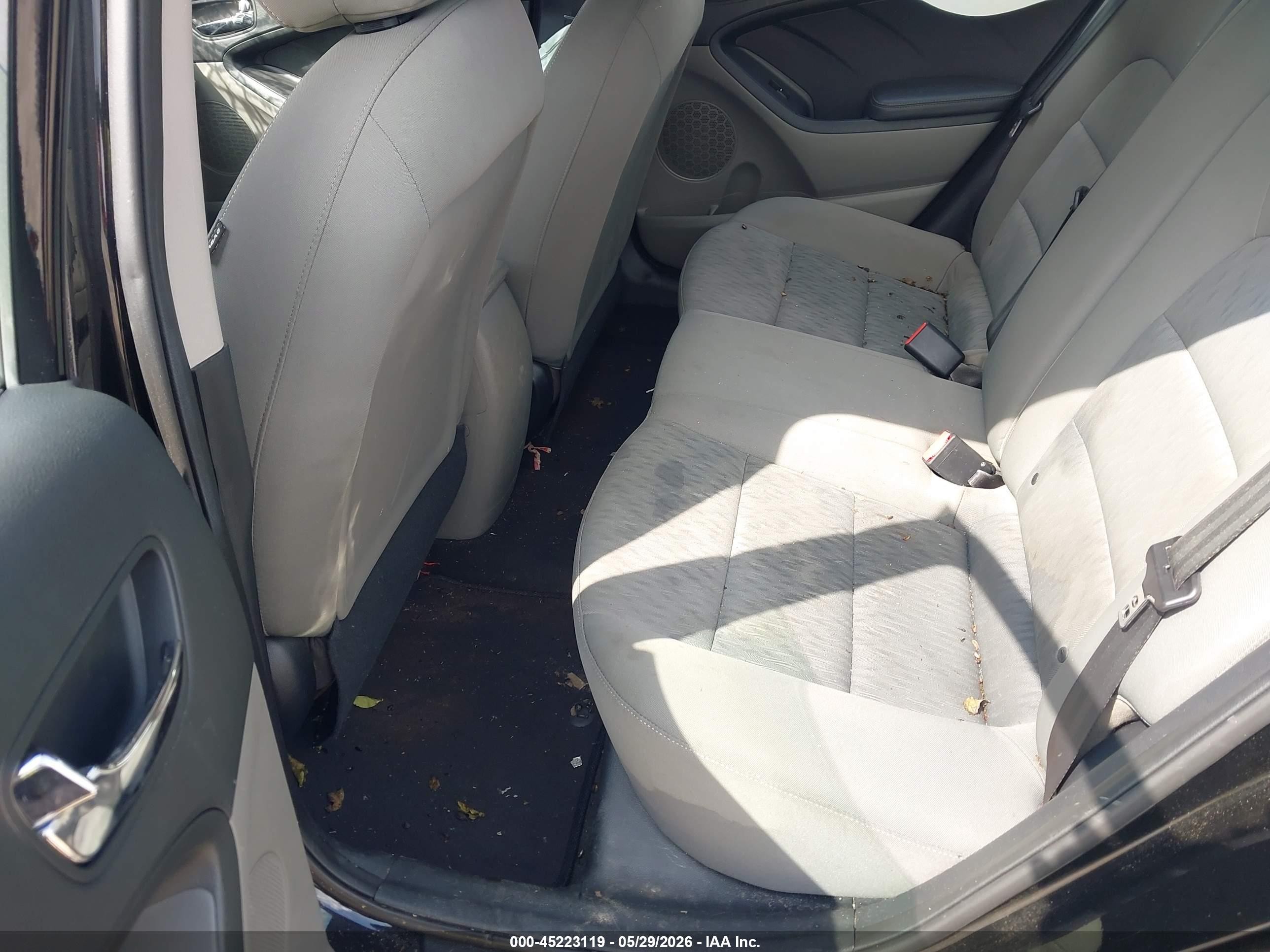 2016 Kia Forte Lx Черный vin: KNAFK4A68G5538146