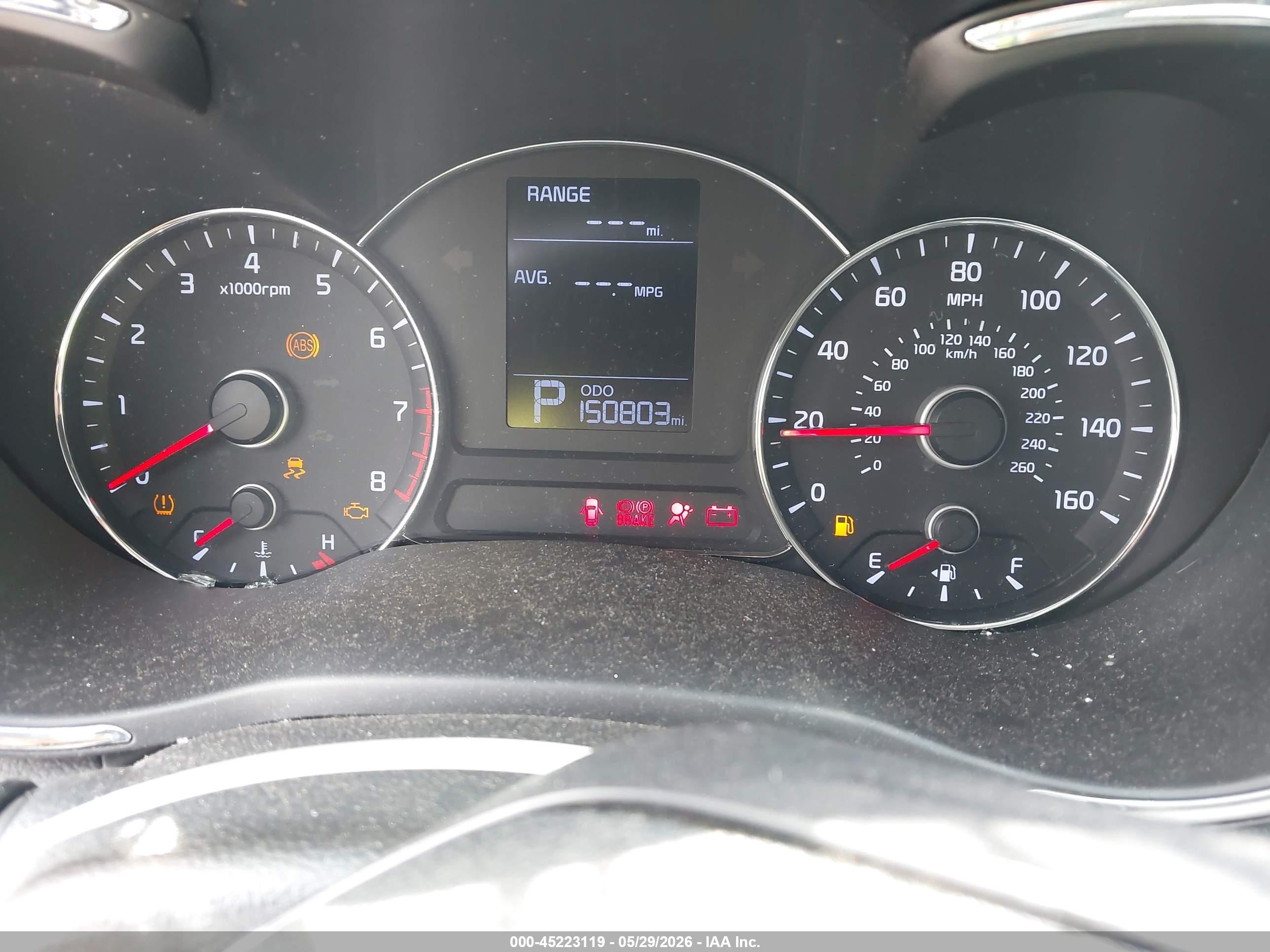 2016 Kia Forte Lx Черный vin: KNAFK4A68G5538146