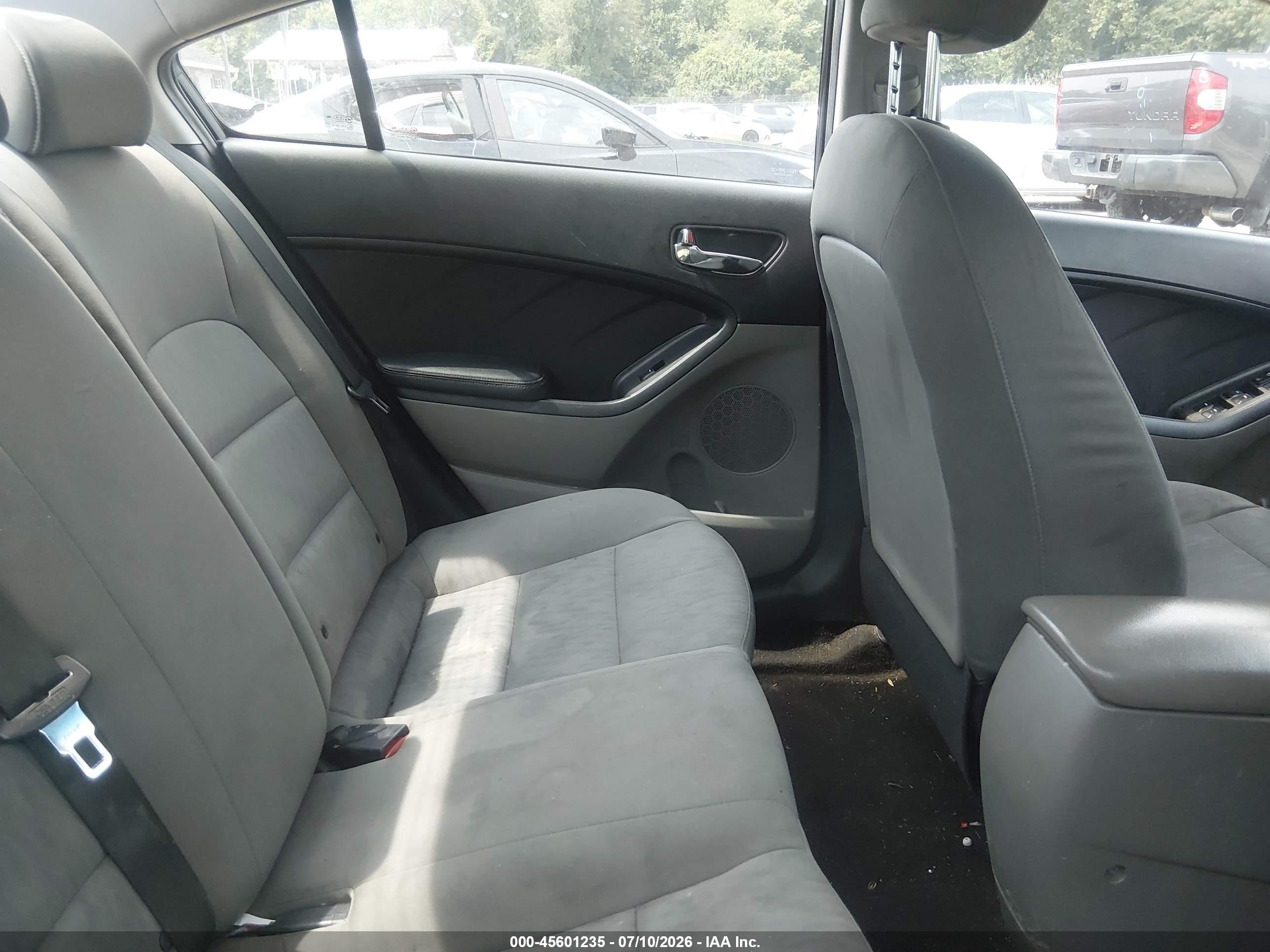 2014 Kia Forte Lx Black vin: KNAFK4A69E5077021