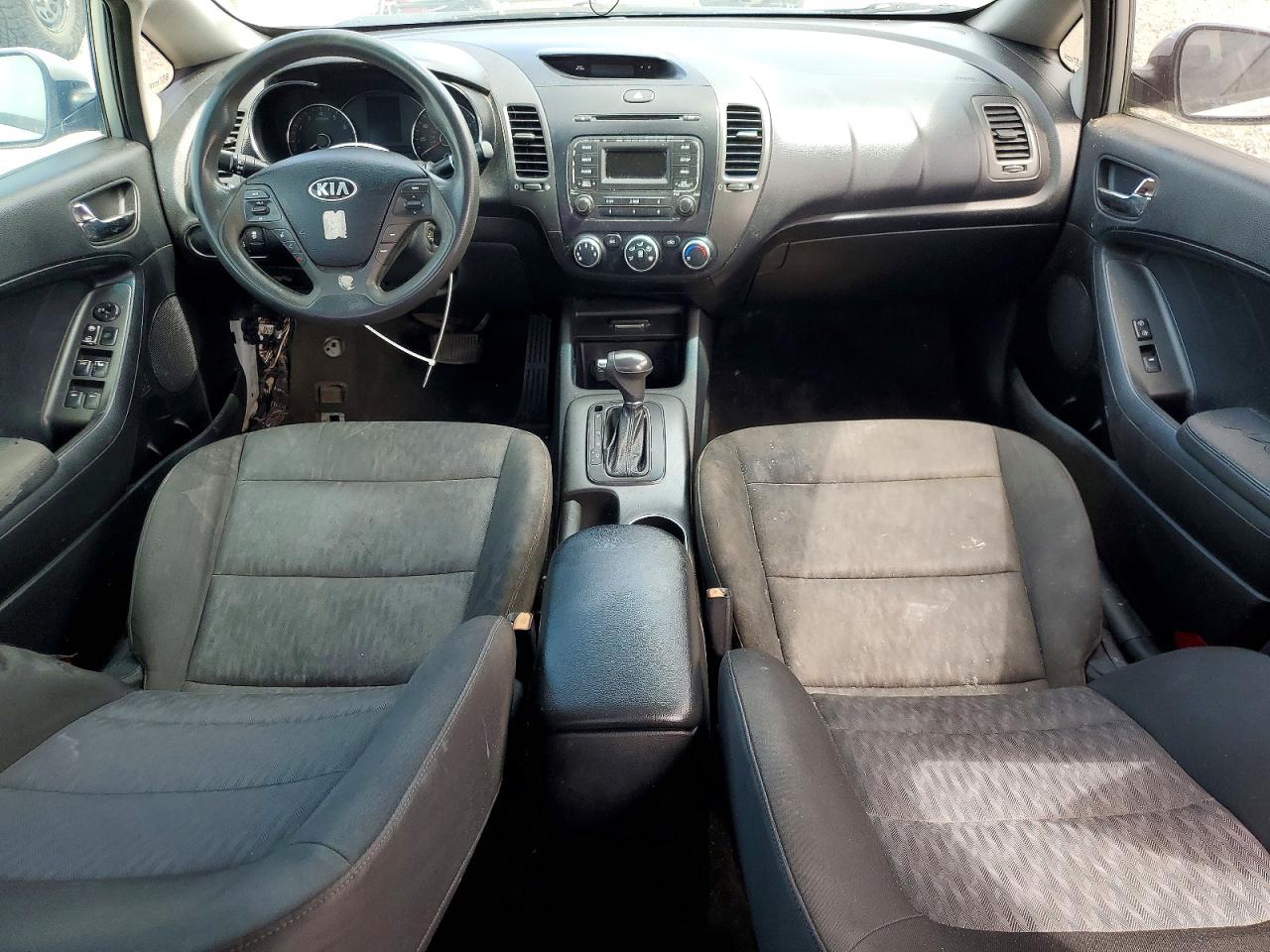 2014 Kia Forte Lx Серебряный vin: KNAFK4A69E5175093