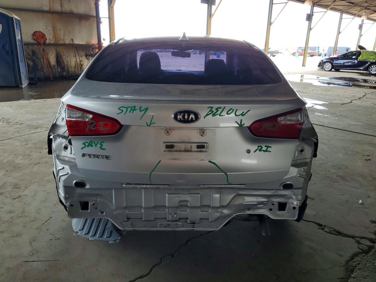 2015 Kia Forte Lx Серебряный vin: KNAFK4A69F5263224