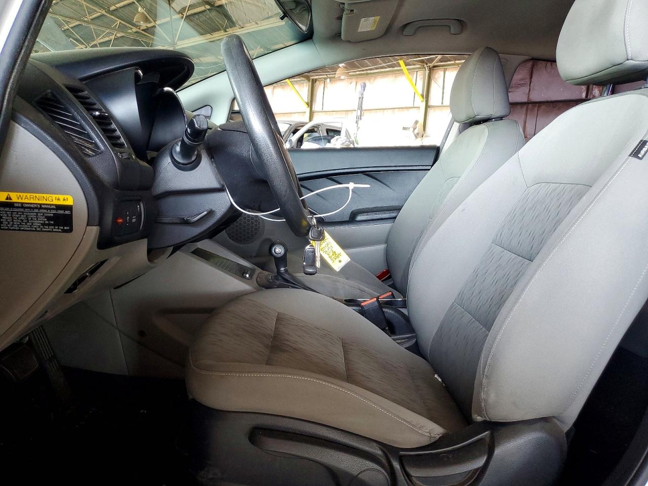 2015 Kia Forte Lx Серебряный vin: KNAFK4A69F5263224