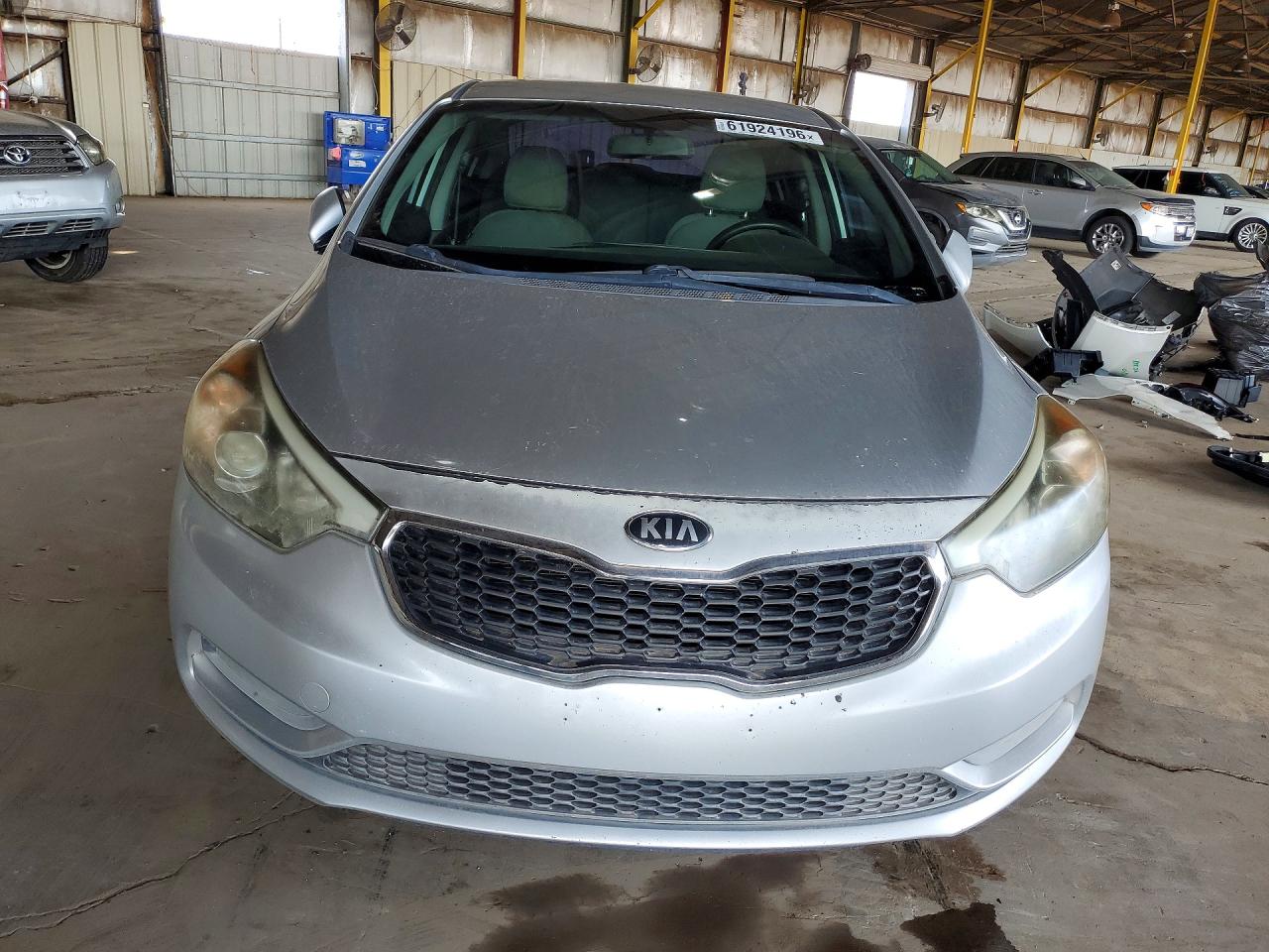 2015 Kia Forte Lx Серебряный vin: KNAFK4A69F5263224