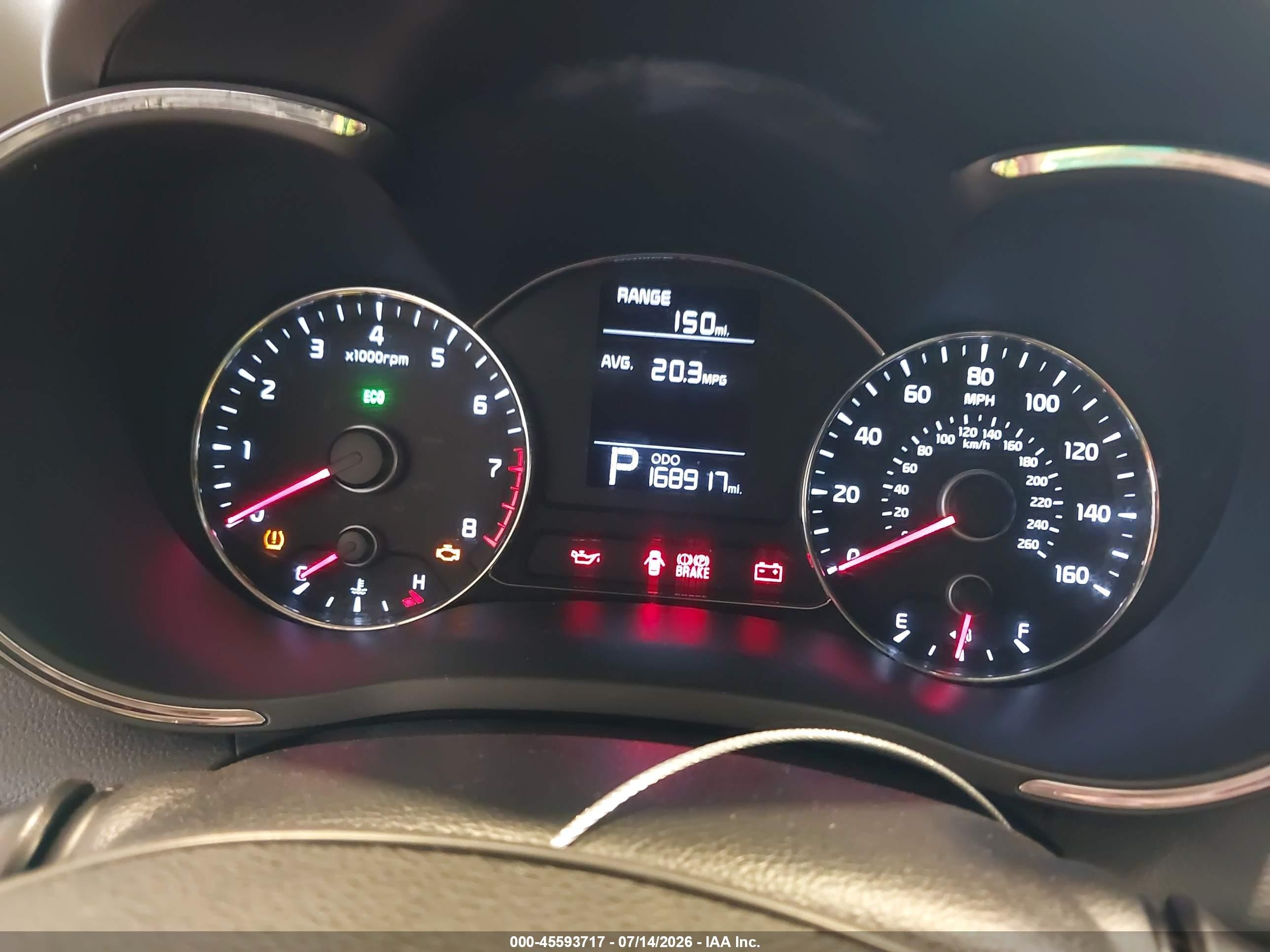 2015 Kia Forte Lx Cream vin: KNAFK4A69F5312616