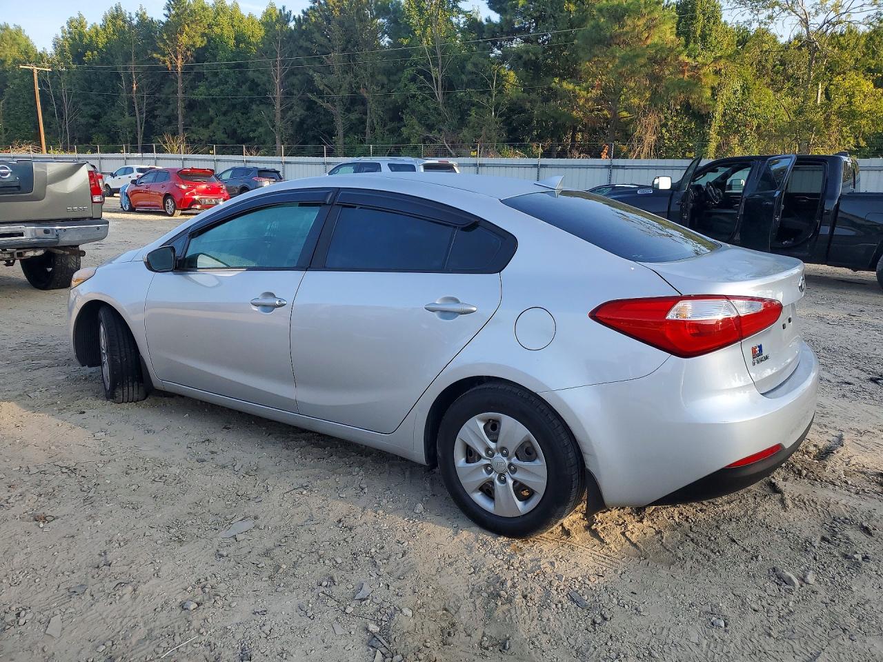 2015 Kia Forte Lx Серебряный vin: KNAFK4A69F5341162