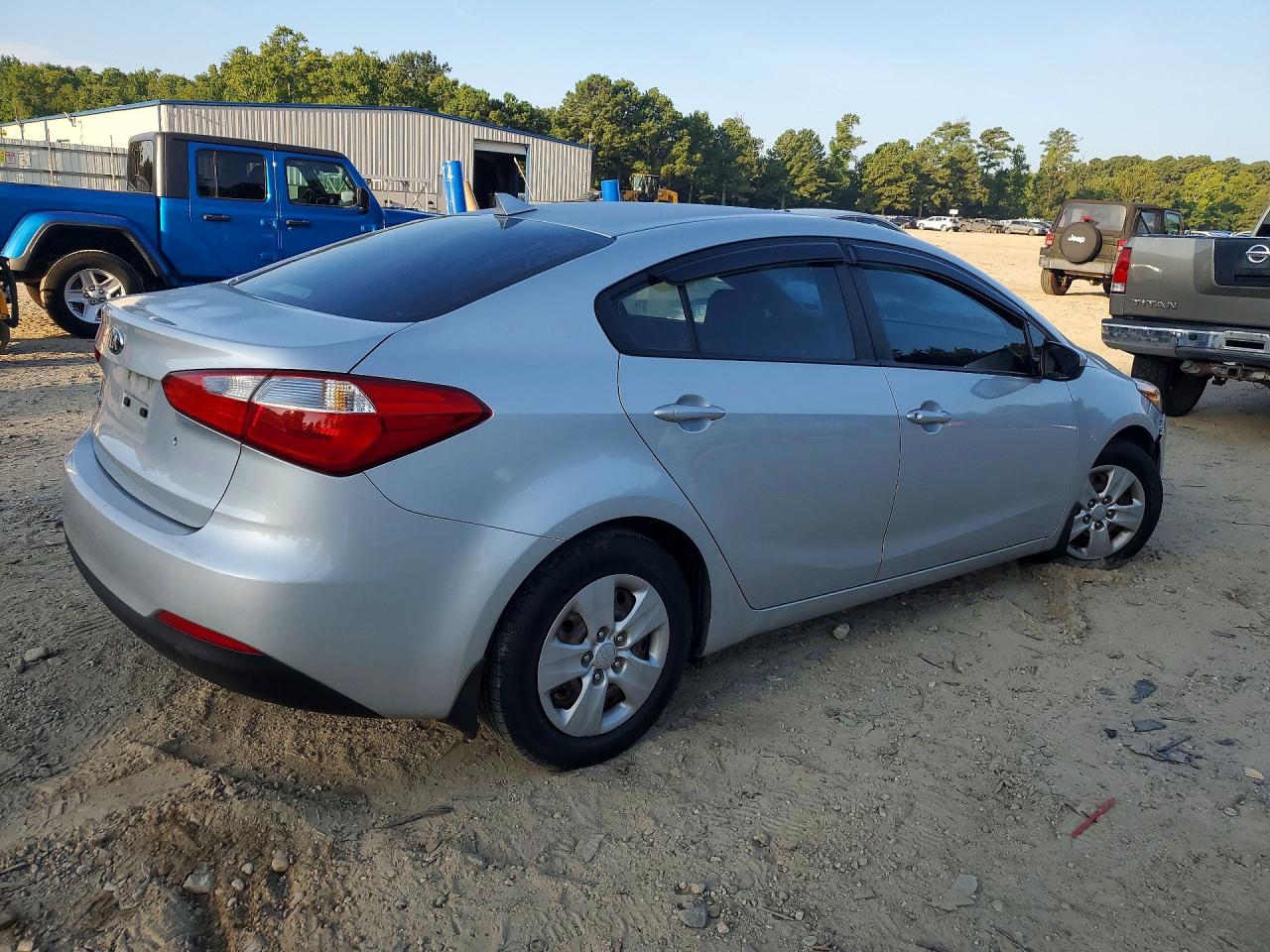 2015 Kia Forte Lx Серебряный vin: KNAFK4A69F5341162