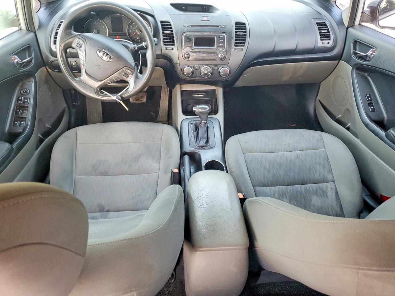 2015 Kia Forte Lx Серебряный vin: KNAFK4A69F5341162