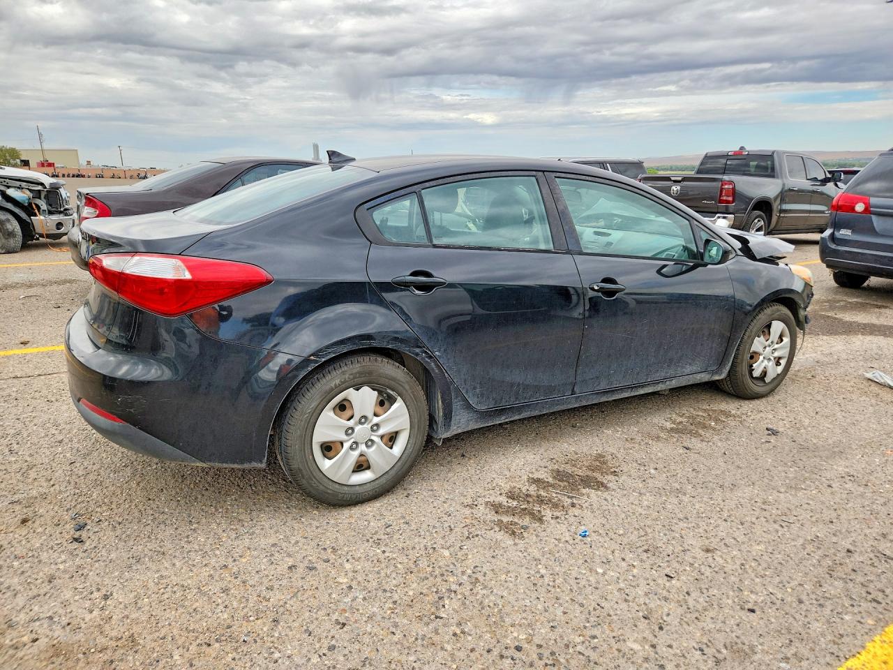 2015 Kia Forte Lx Черный vin: KNAFK4A69F5342828