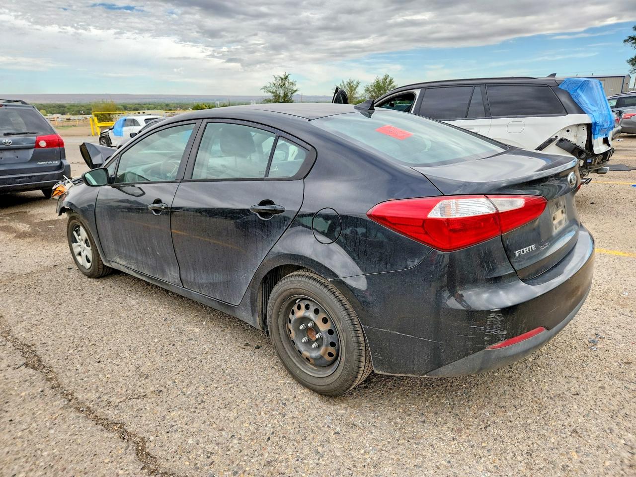 2015 Kia Forte Lx Черный vin: KNAFK4A69F5342828