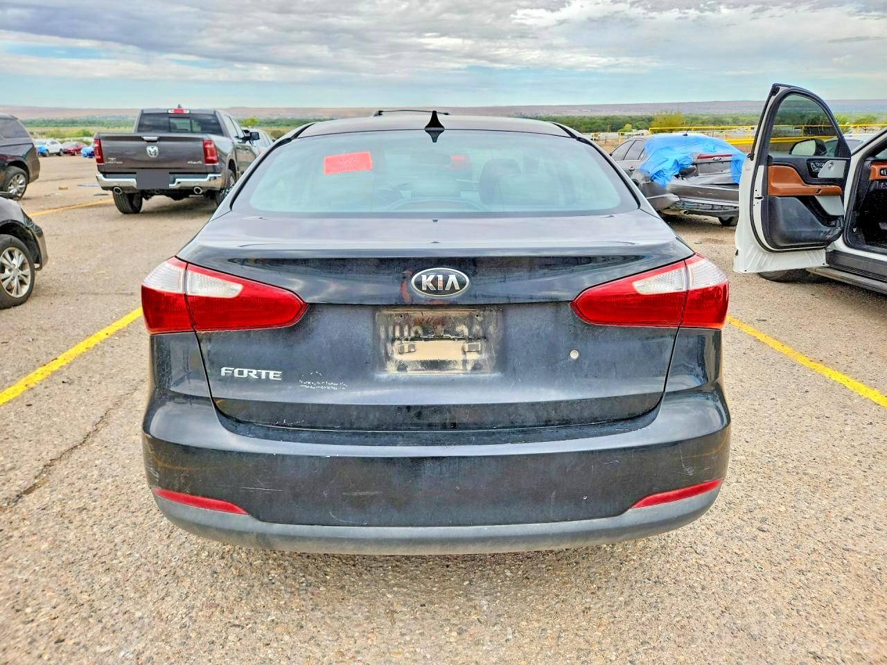 2015 Kia Forte Lx Черный vin: KNAFK4A69F5342828