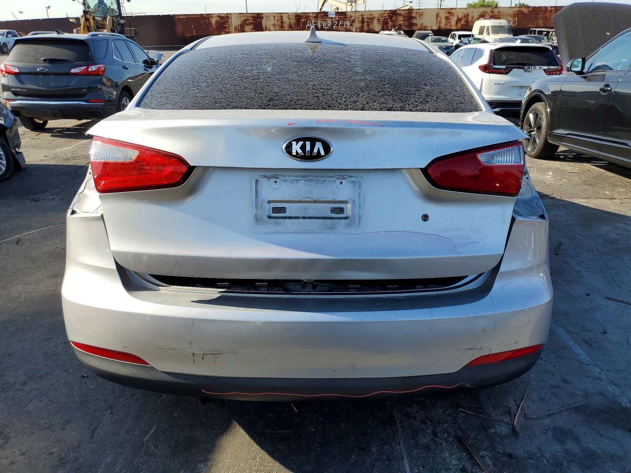 2015 Kia Forte Lx Silver vin: KNAFK4A69F5426017
