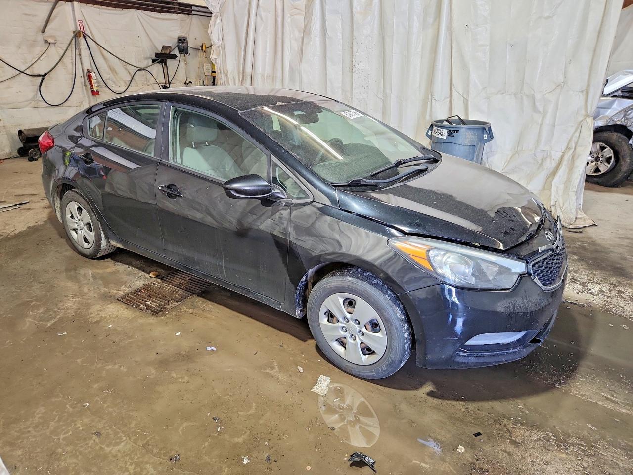 2015 Kia Forte Lx Black vin: KNAFK4A69F5427846