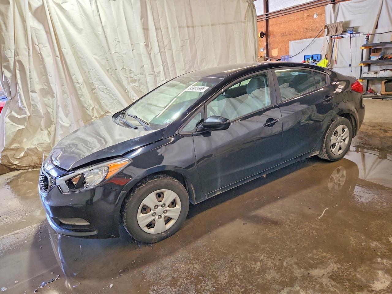 2015 Kia Forte Lx Black vin: KNAFK4A69F5427846