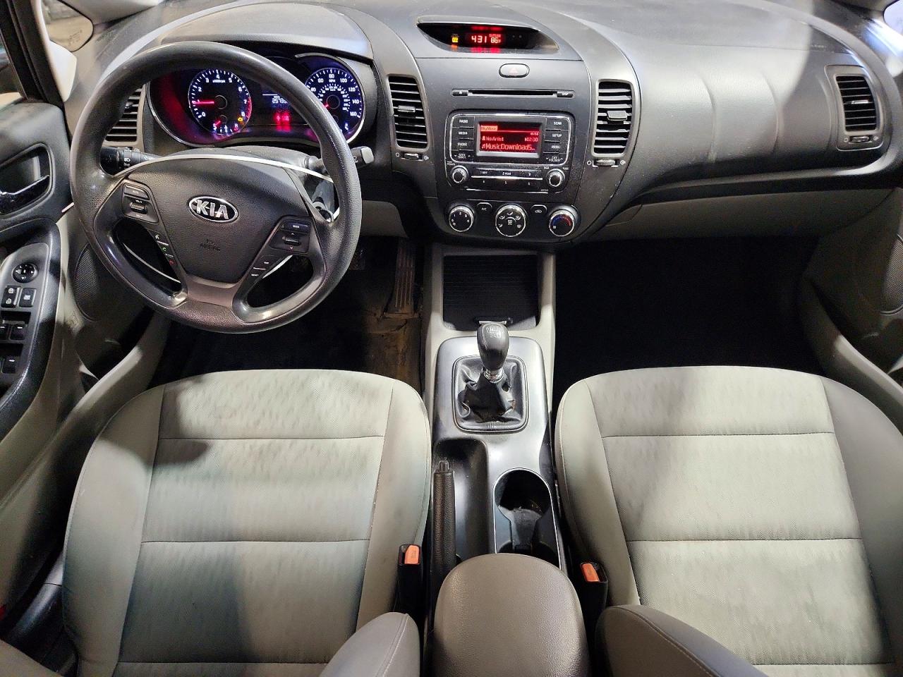 2015 Kia Forte Lx Black vin: KNAFK4A69F5427846