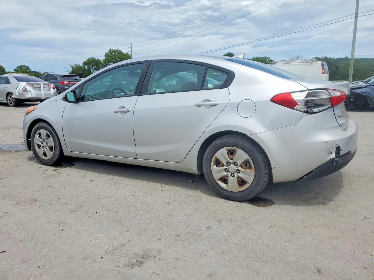 2015 Kia Forte Lx Silver vin: KNAFK4A69F5436255