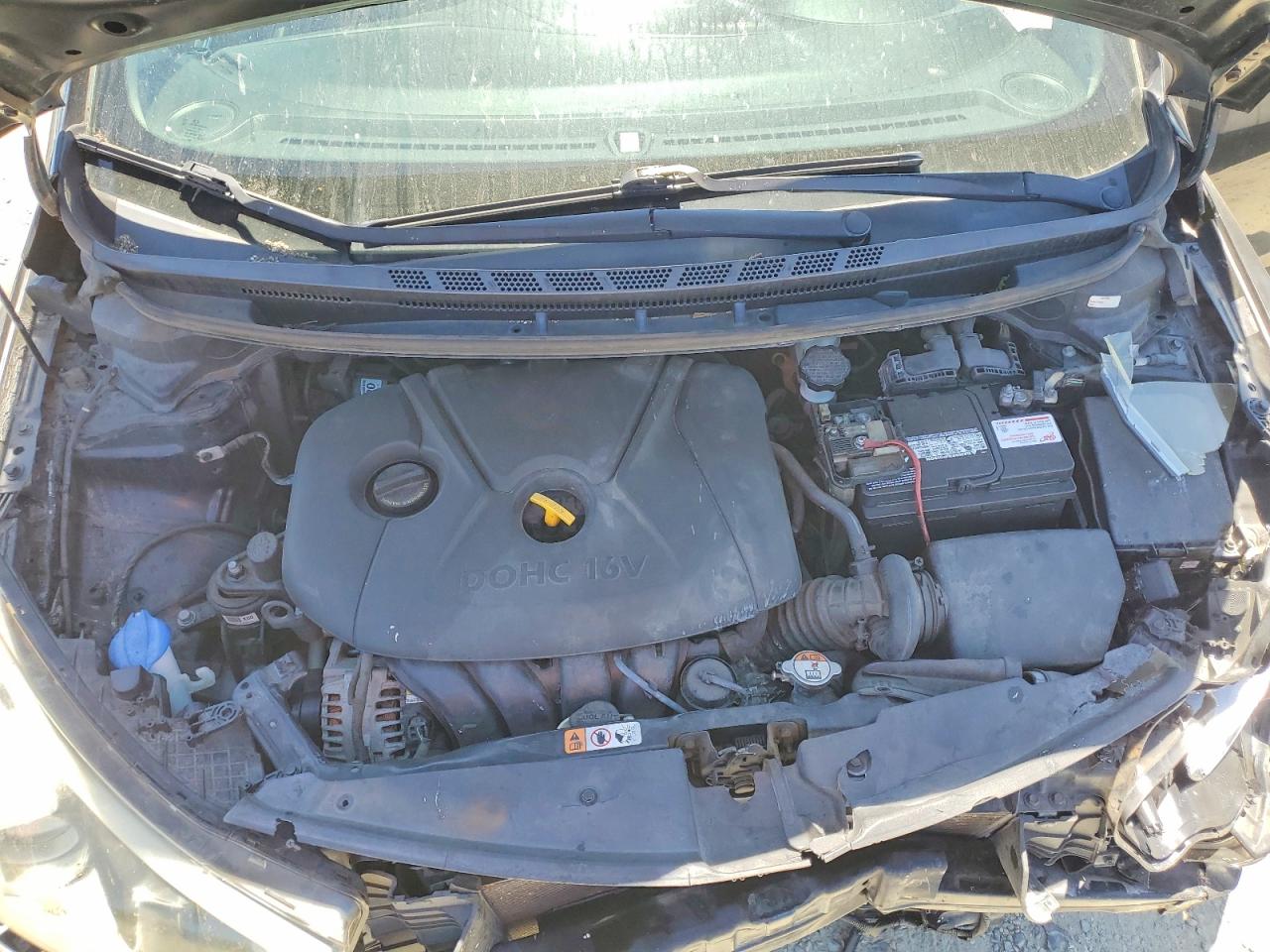 2014 Kia Forte Lx Черный vin: KNAFK4A6XE5172011