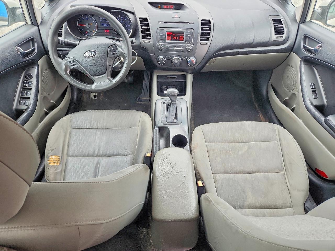 2015 Kia Forte Lx Cream vin: KNAFK4A6XF5311099