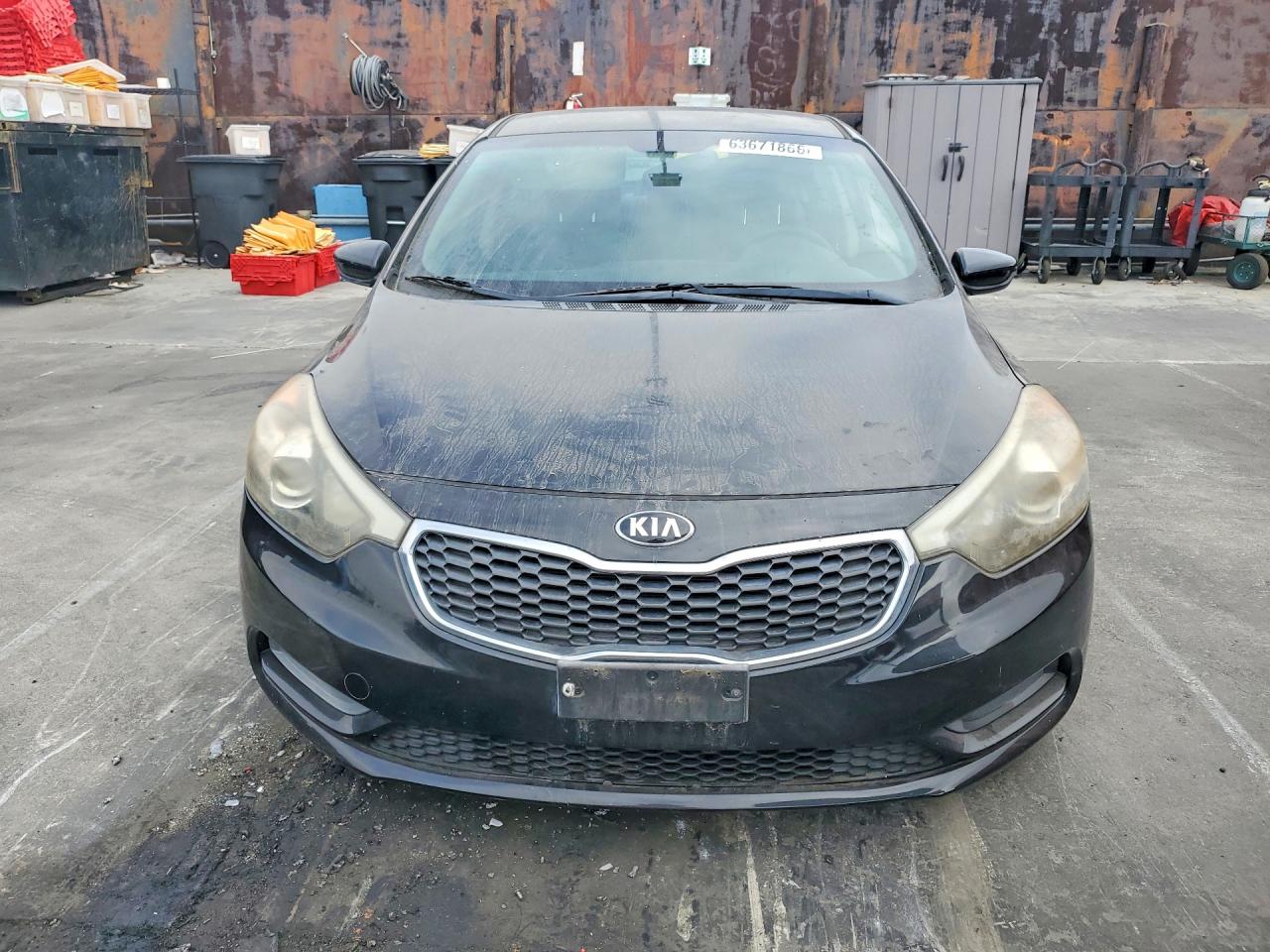 2015 Kia Forte Lx Black vin: KNAFK4A6XF5347472