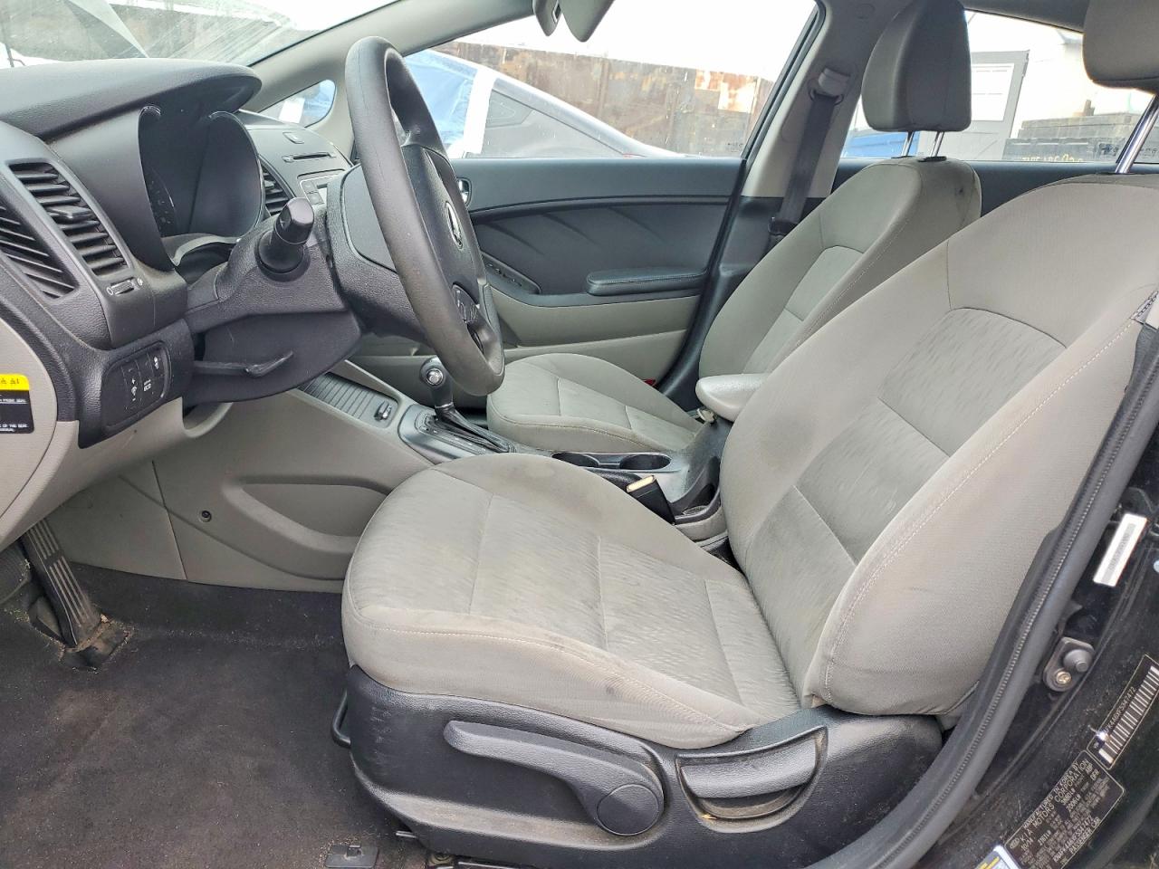2015 Kia Forte Lx Black vin: KNAFK4A6XF5347472