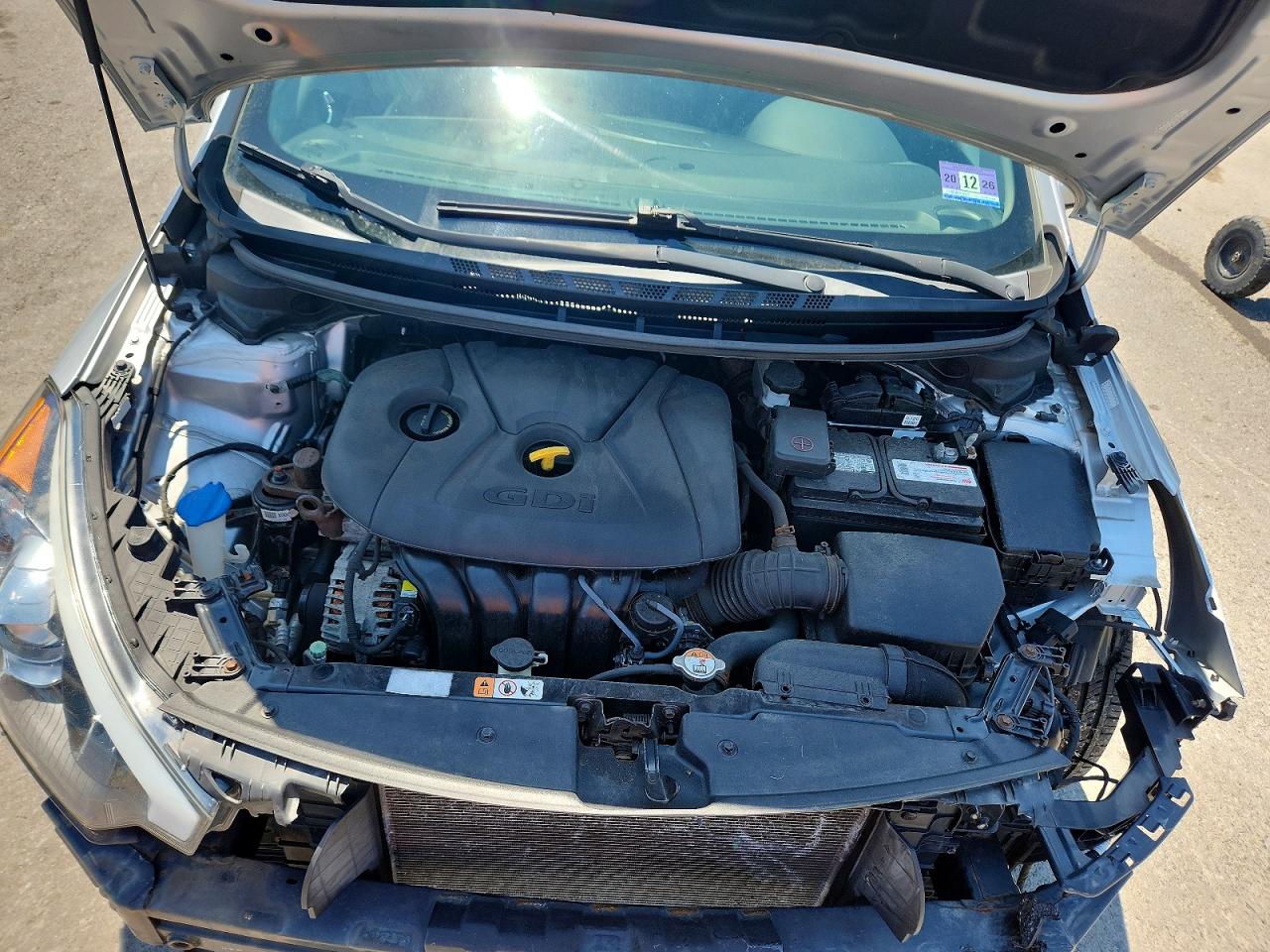 2016 Kia Forte Lx Серебряный vin: KNAFK5A83G5525165