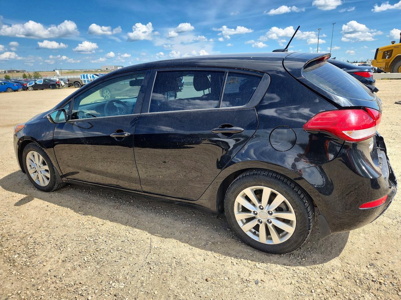 2015 Kia Forte Lx Черный vin: KNAFK5A8XF5365557