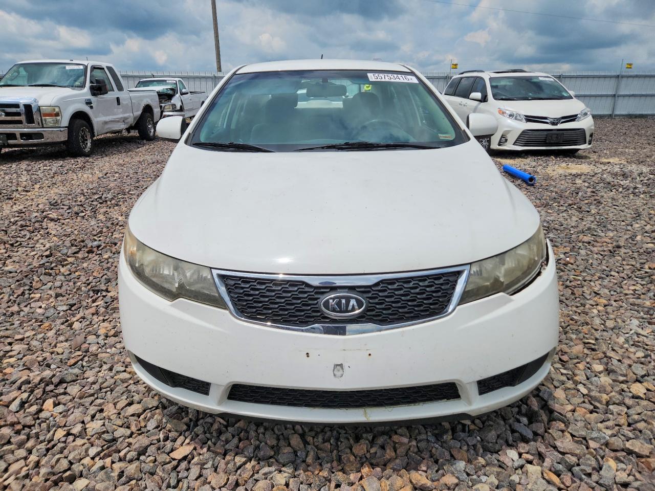 2013 Kia Forte Lx Белый vin: KNAFT4A20D5690654