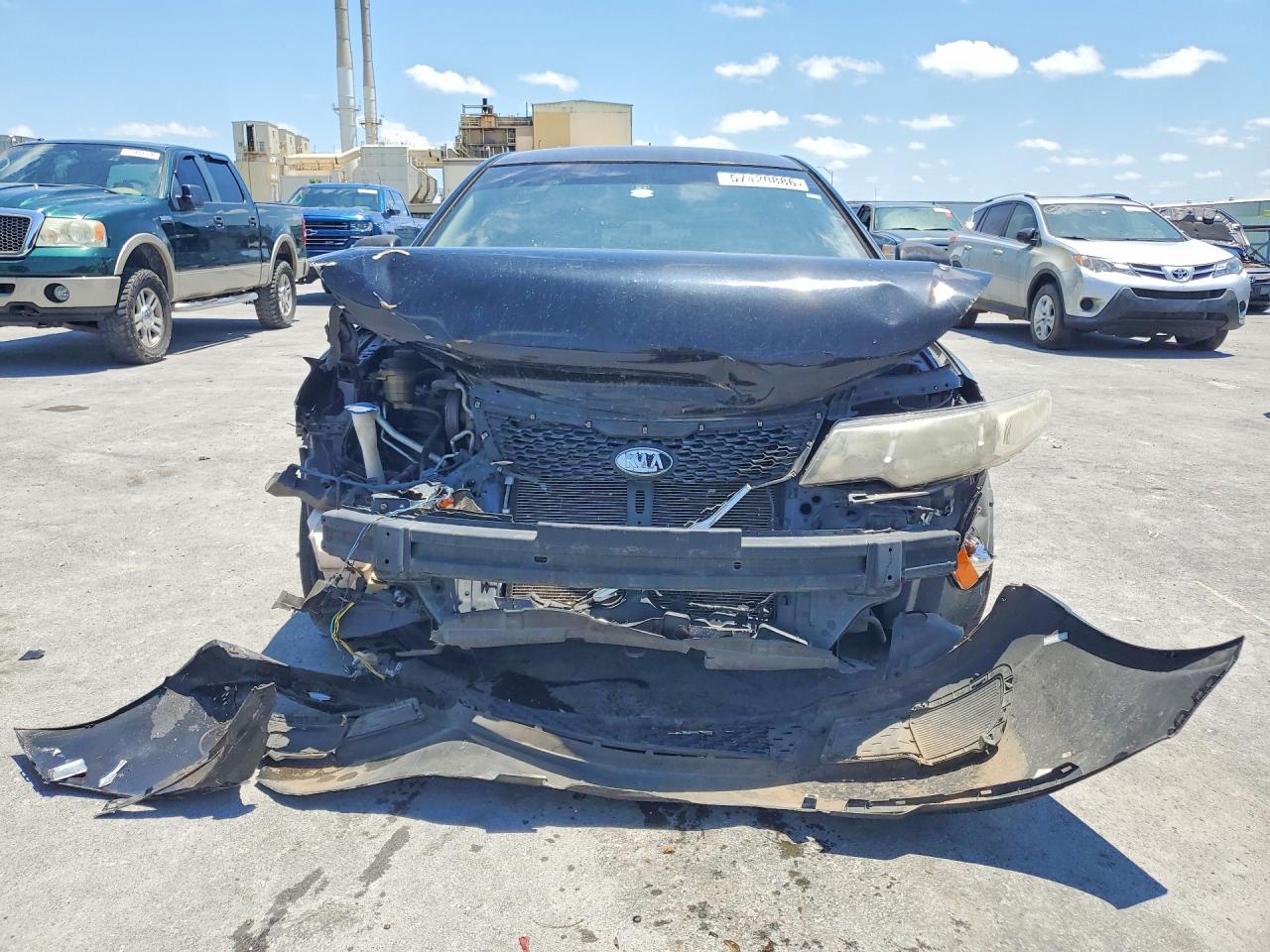 2013 Kia Forte Lx Black vin: KNAFT4A21D5708885