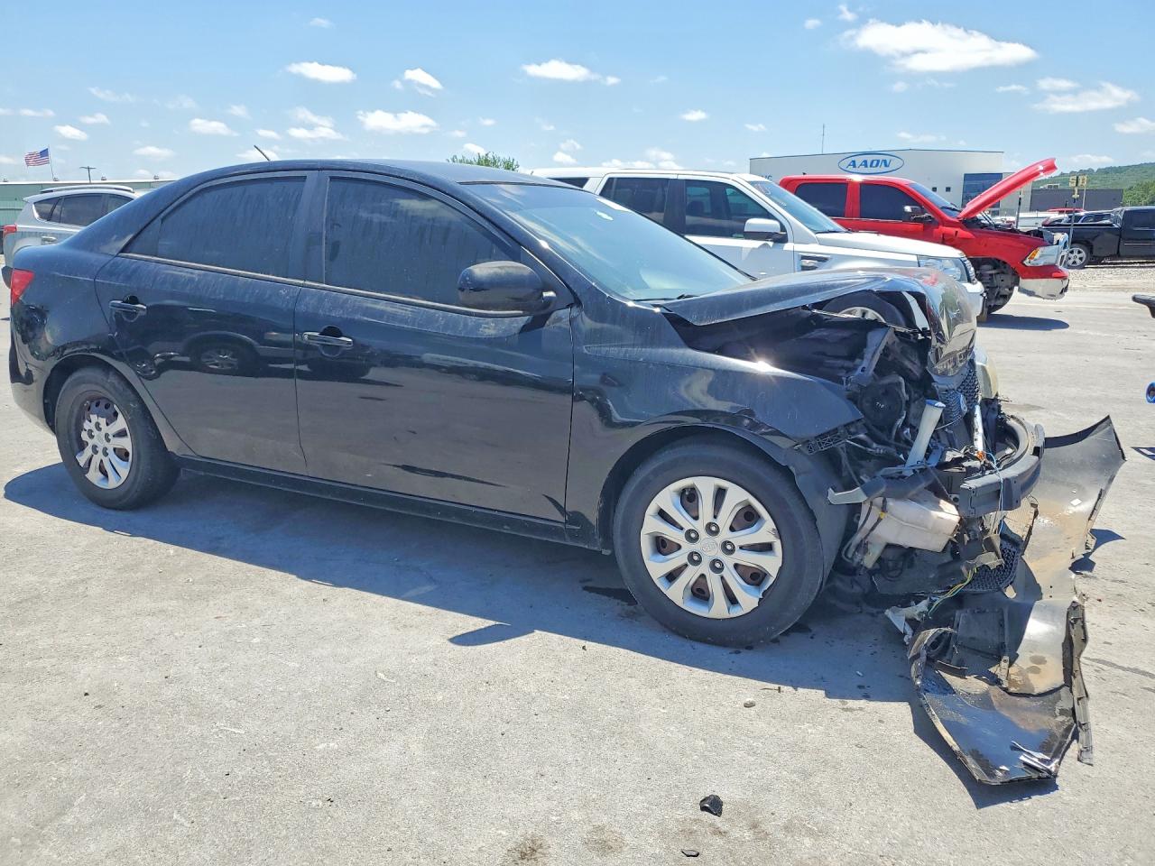 2013 Kia Forte Lx Black vin: KNAFT4A21D5708885