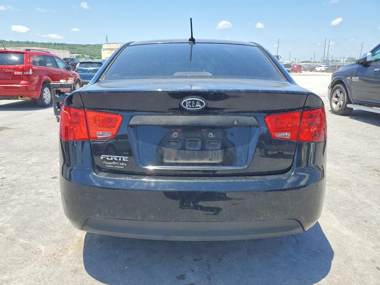 2013 Kia Forte Lx Black vin: KNAFT4A21D5708885