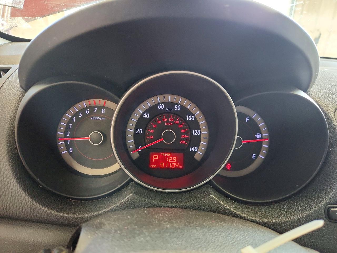 2010 Kia Forte Lx Красный vin: KNAFT4A22A5882475