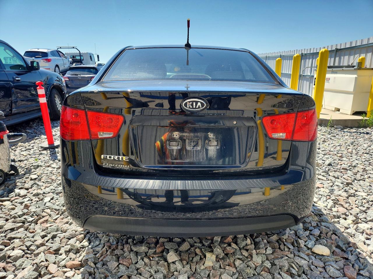 2010 Kia Forte Lx Black vin: KNAFT4A23A5062244