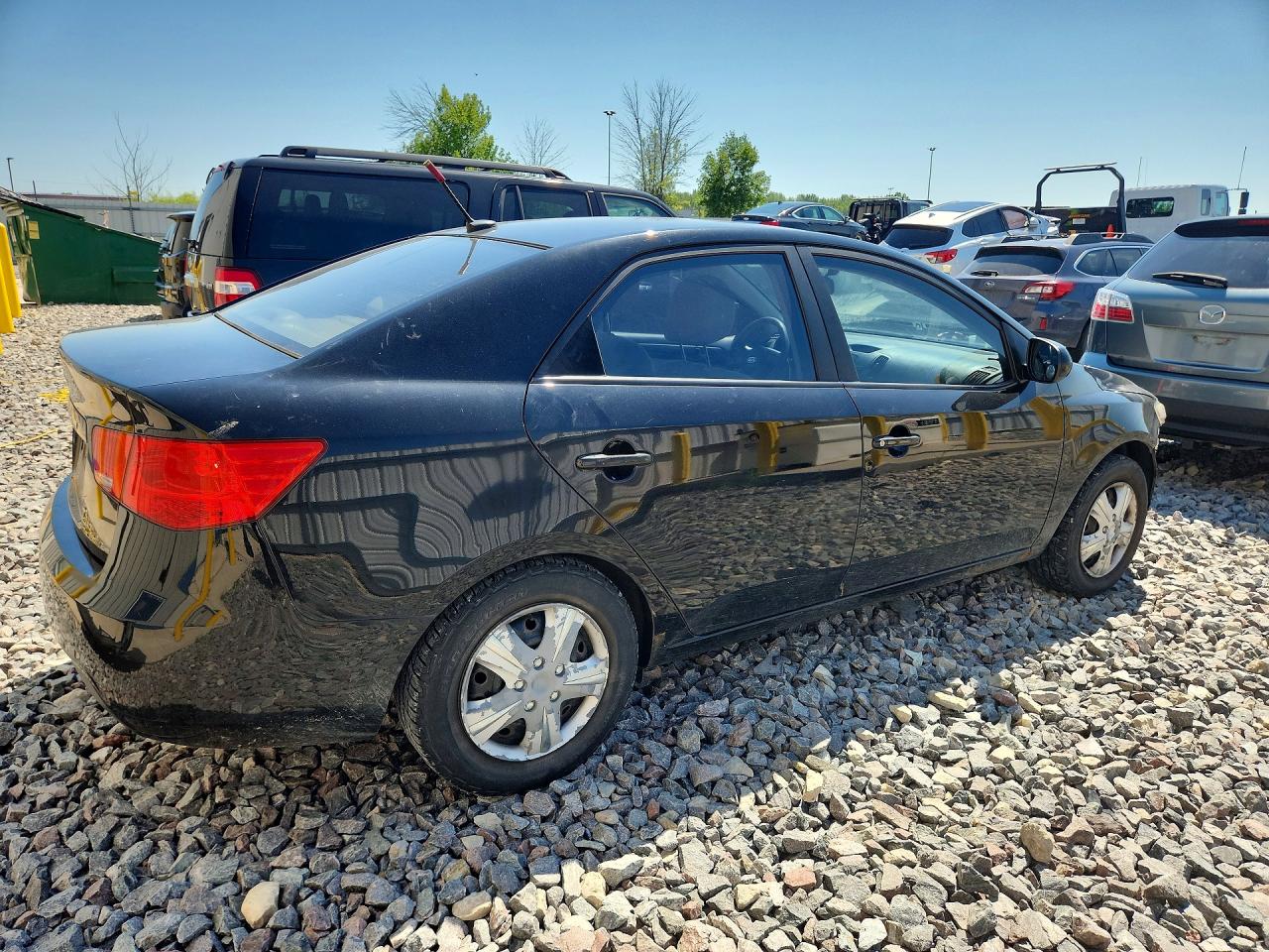 2010 Kia Forte Lx Black vin: KNAFT4A23A5062244