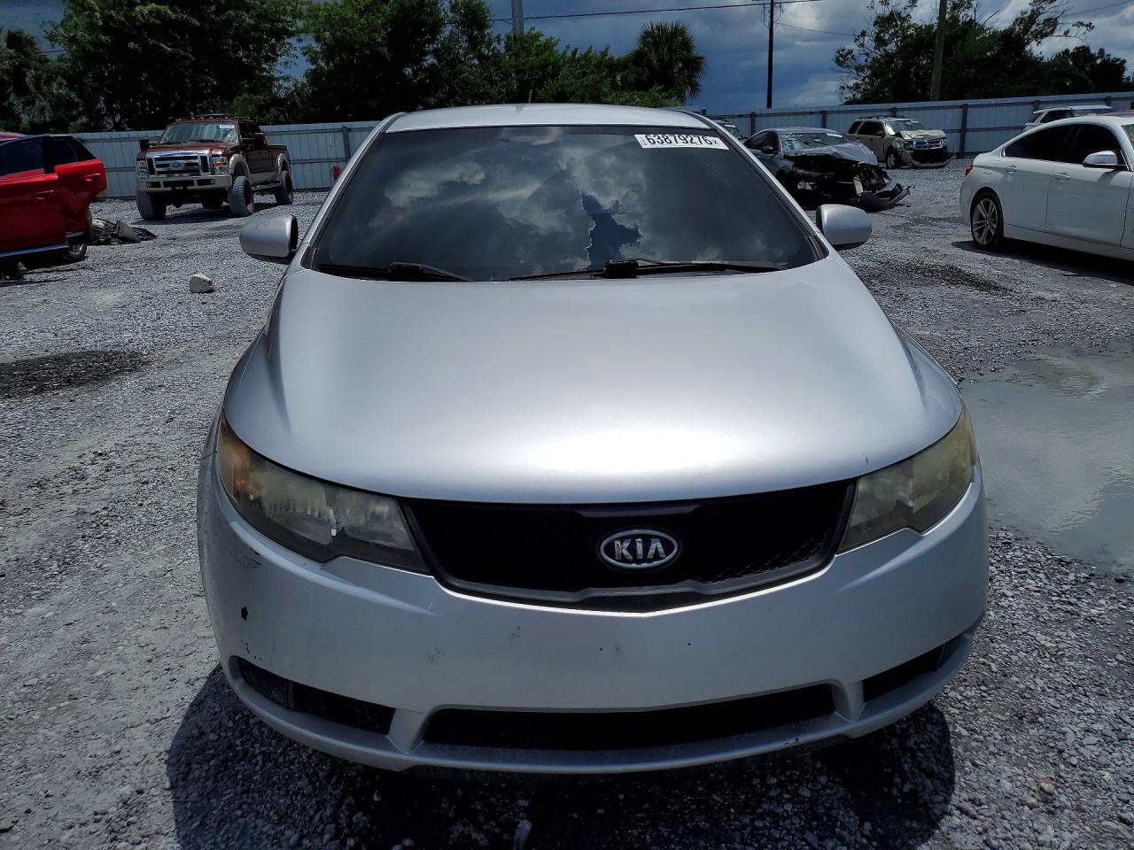 2010 Kia Forte Lx Silver vin: KNAFT4A23A5186711