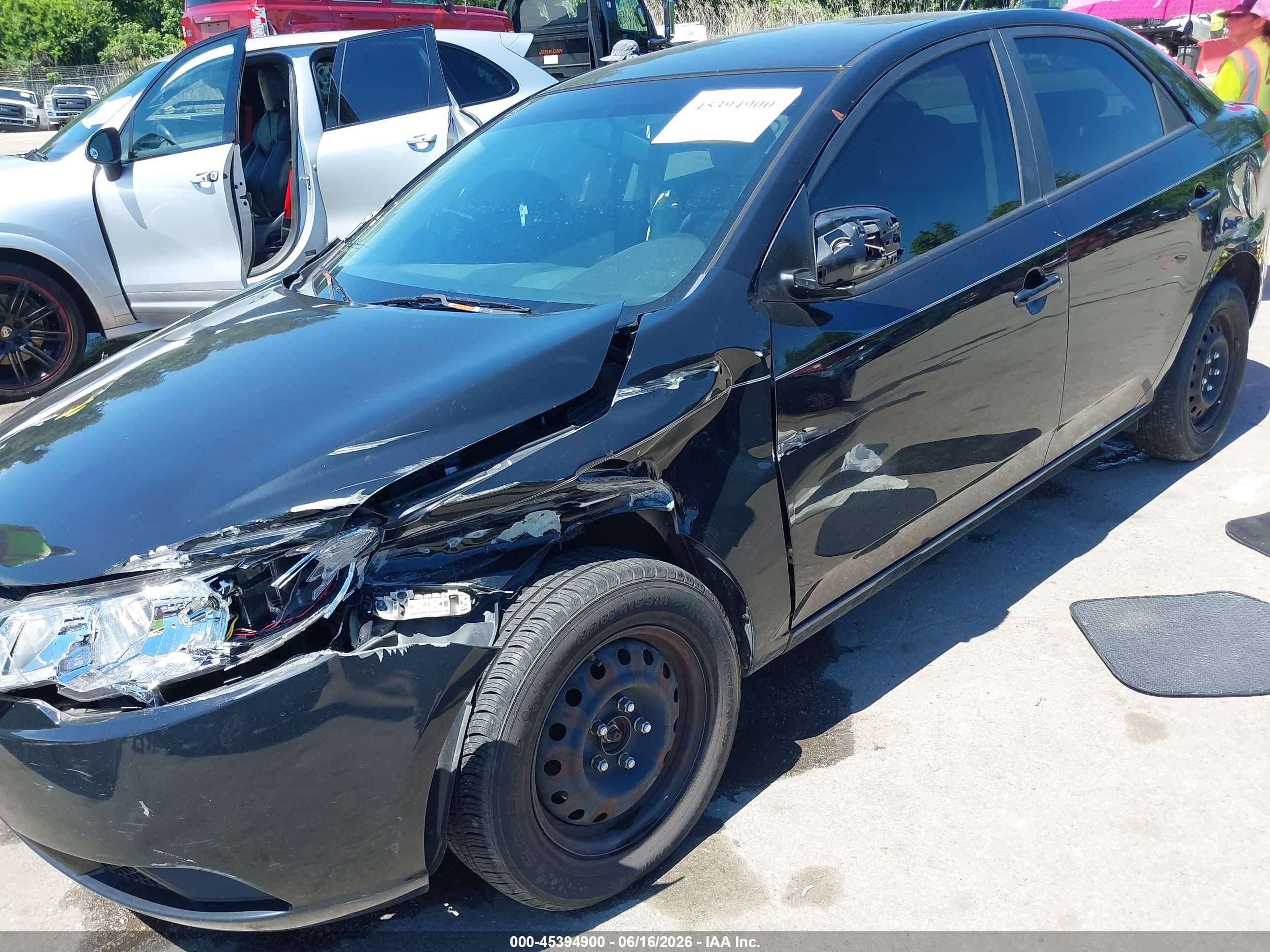 2010 Kia Forte Lx Black vin: KNAFT4A23A5212885