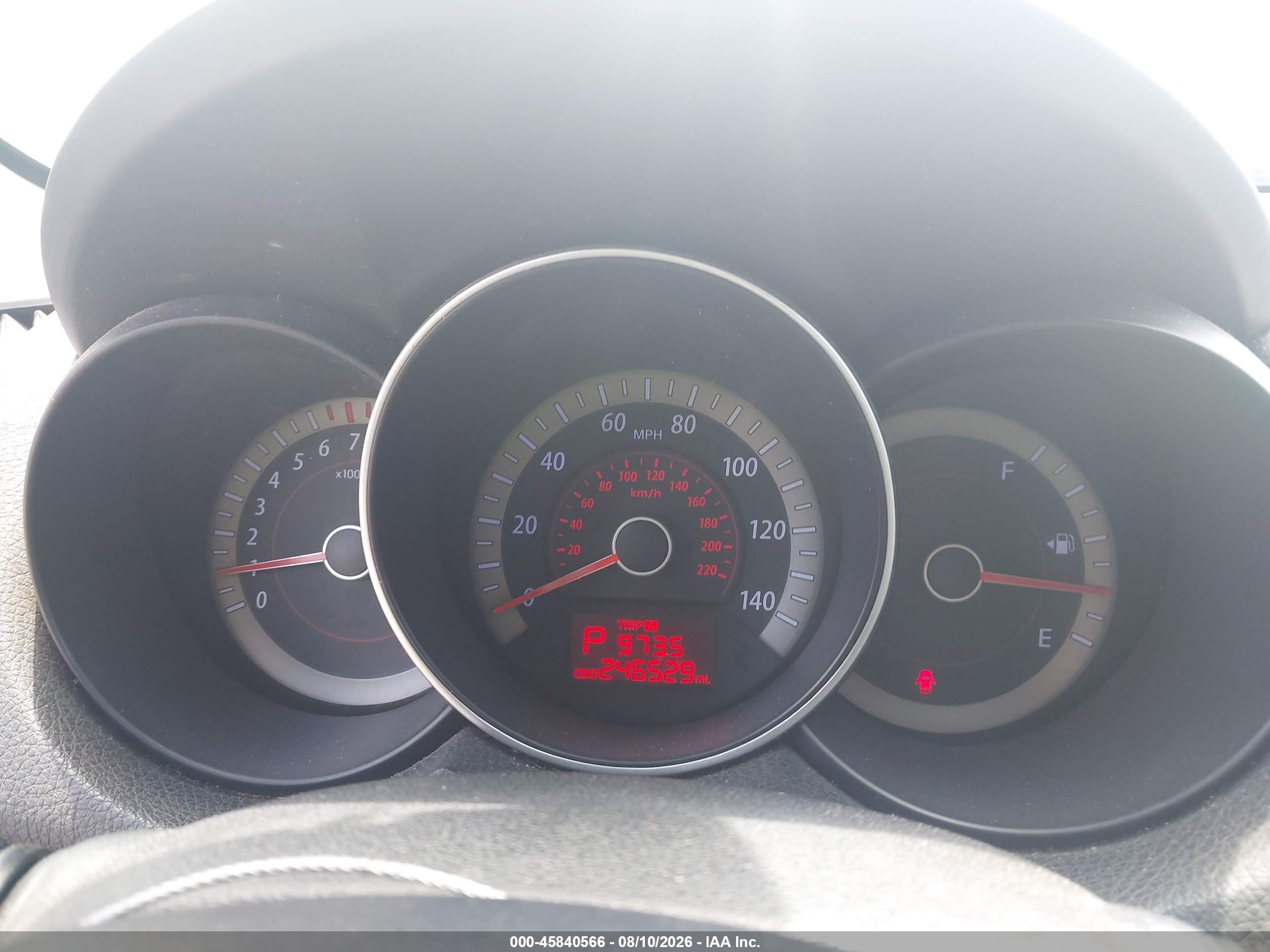 2011 Kia Forte Lx White vin: KNAFT4A23B5434487