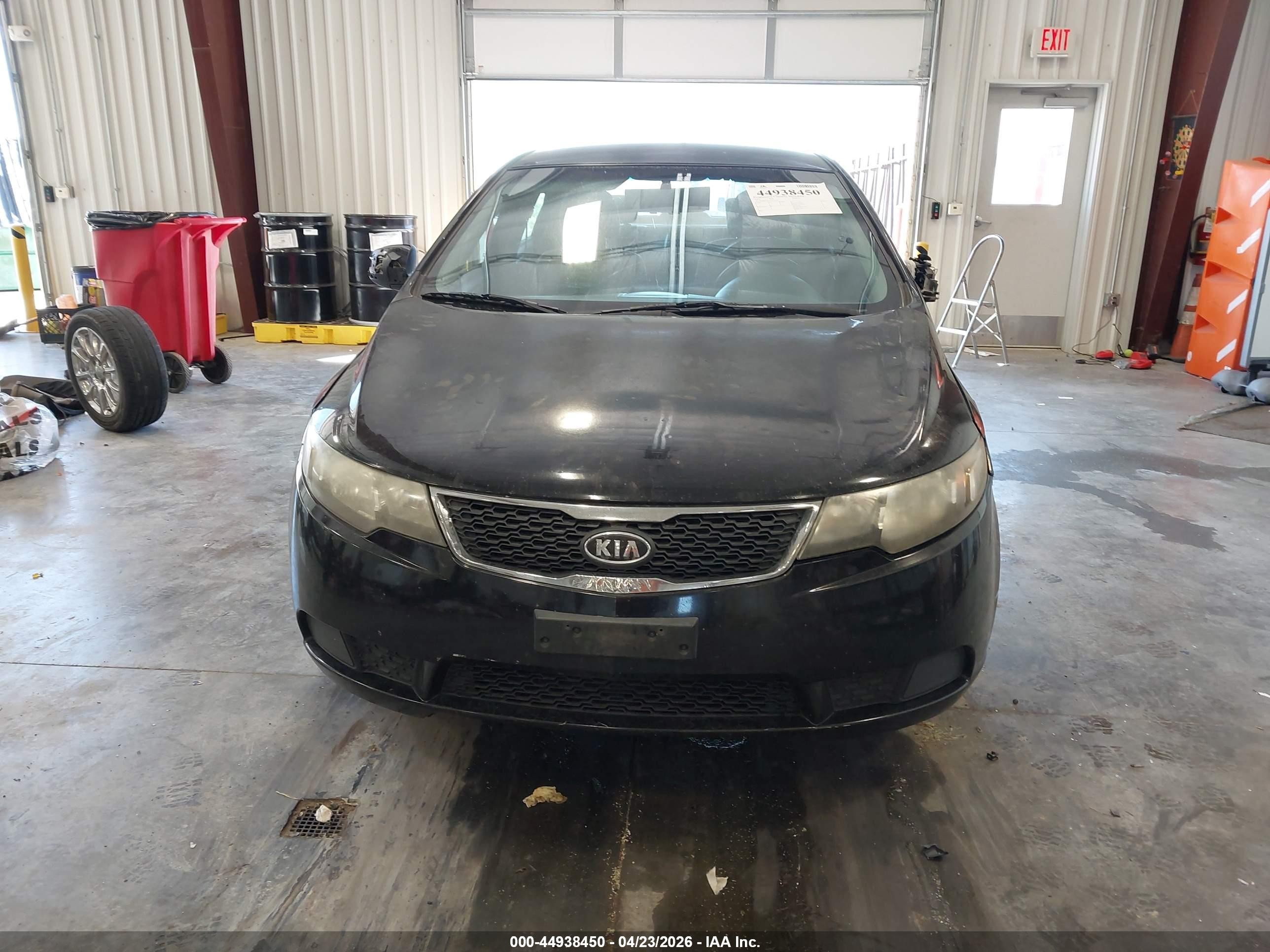 2012 Kia Forte Lx Black vin: KNAFT4A23C5579756