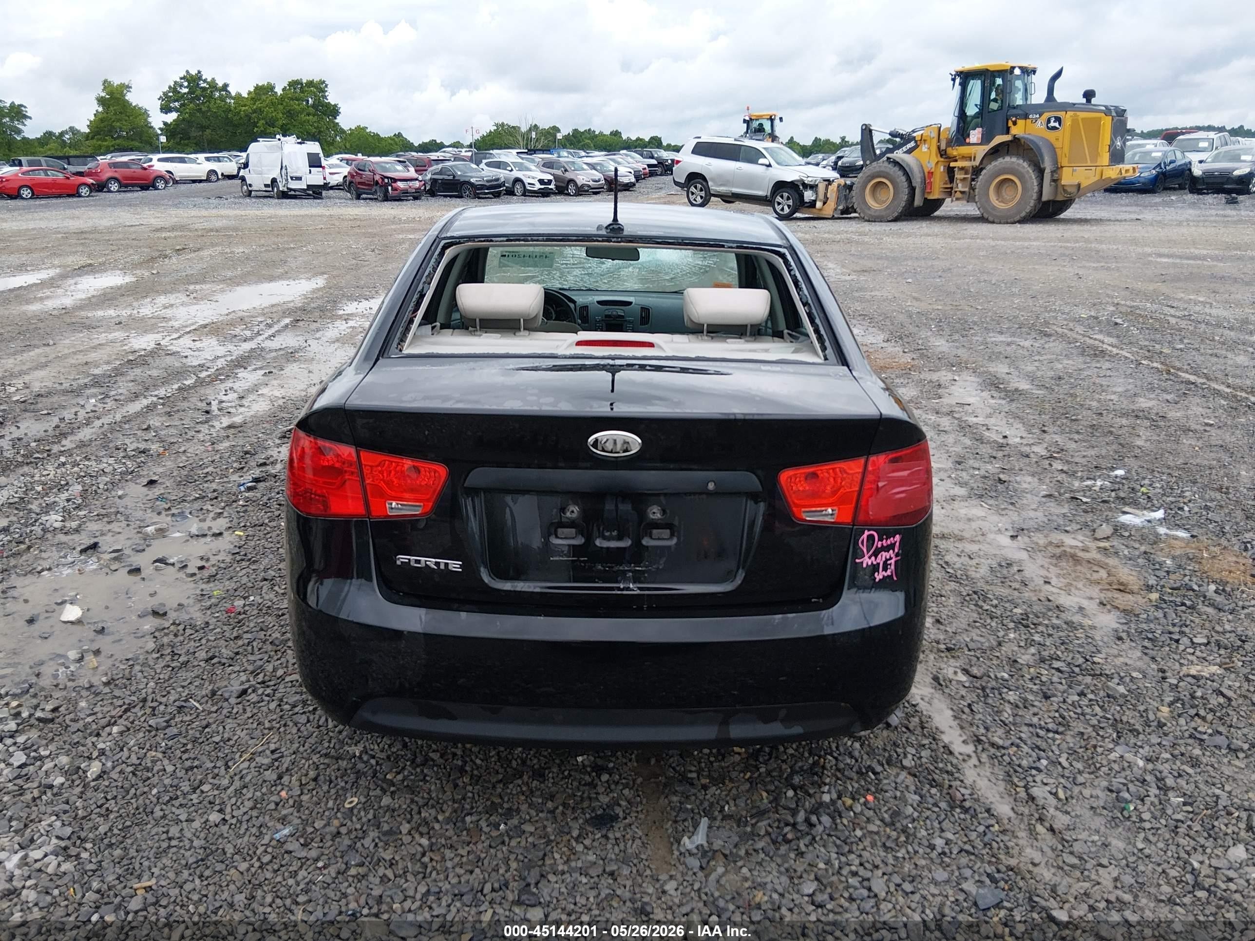 2013 Kia Forte Lx Black vin: KNAFT4A23D5680801